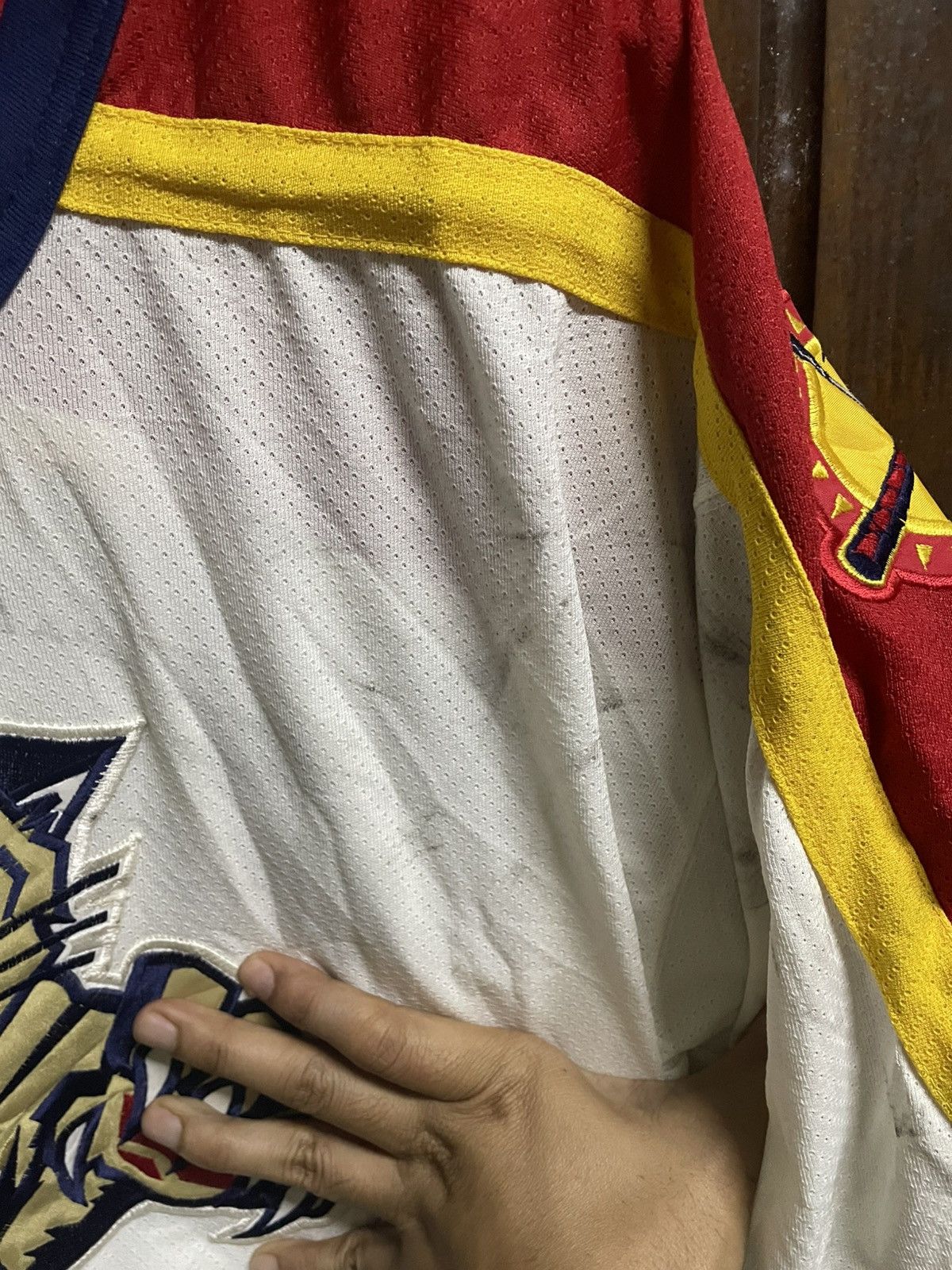 Vintage Vintage Florida Panthers Starter NHL Hockey Jersey 90s White Size US XXL / EU 58 / 5 - 11 Thumbnail
