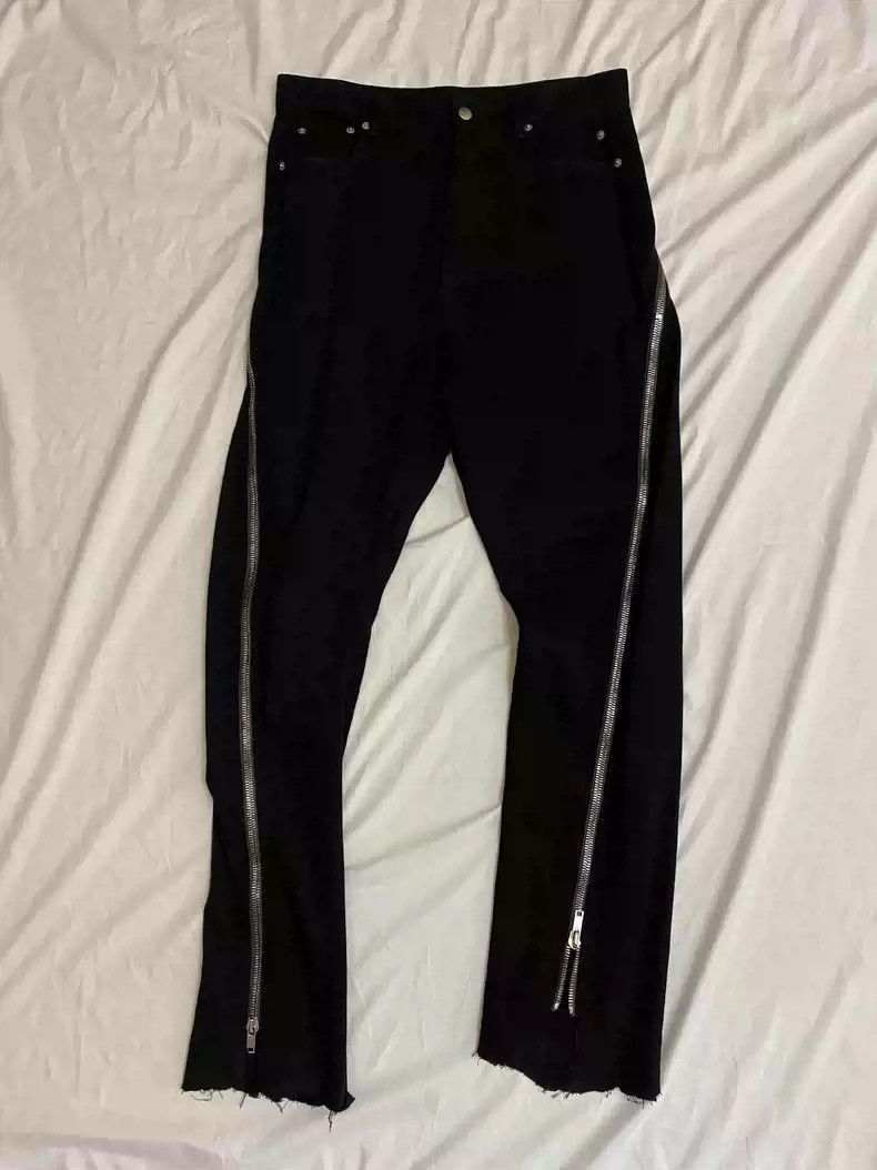 Rick Owens Rick owens banana Main line zipper pants-2505 Size US 30 / EU 46 - 1 Thumbnail