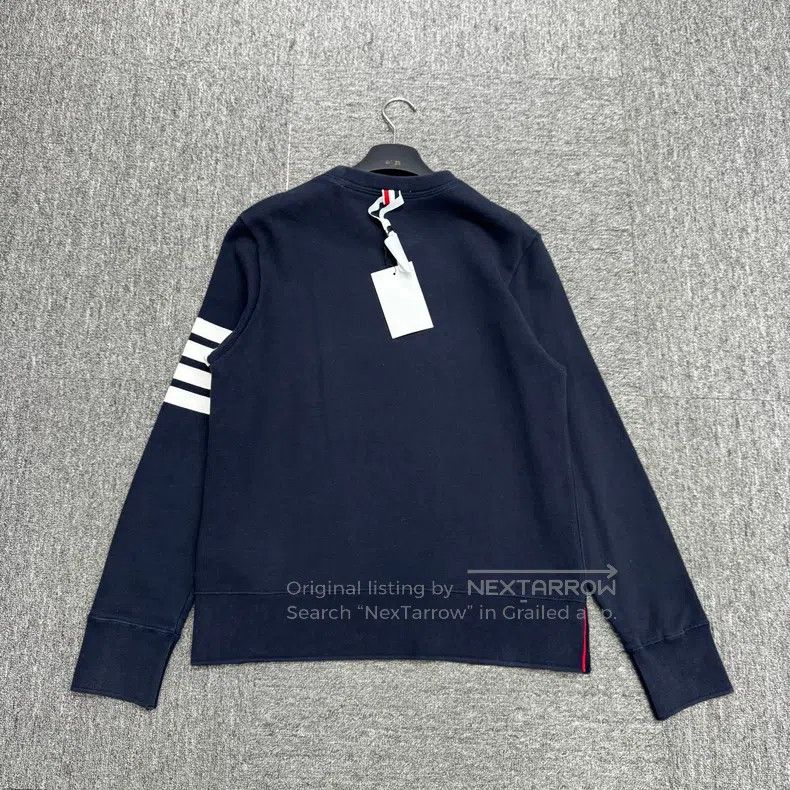 Thom Browne Thom Browne Four-stripe Sweatshirt Size US L / EU 52-54 / 3 - 7 Thumbnail