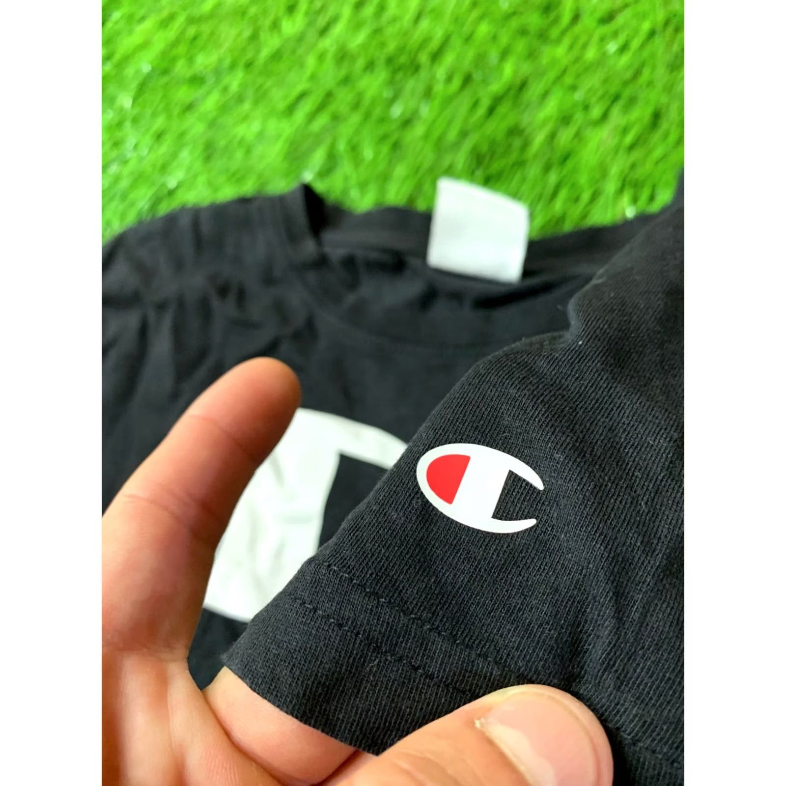 Champion Champion Classic Women T-Shirt Jersey Shirt Small S Black Casual Tee Size S / US 4 / IT 40 - 4 Thumbnail