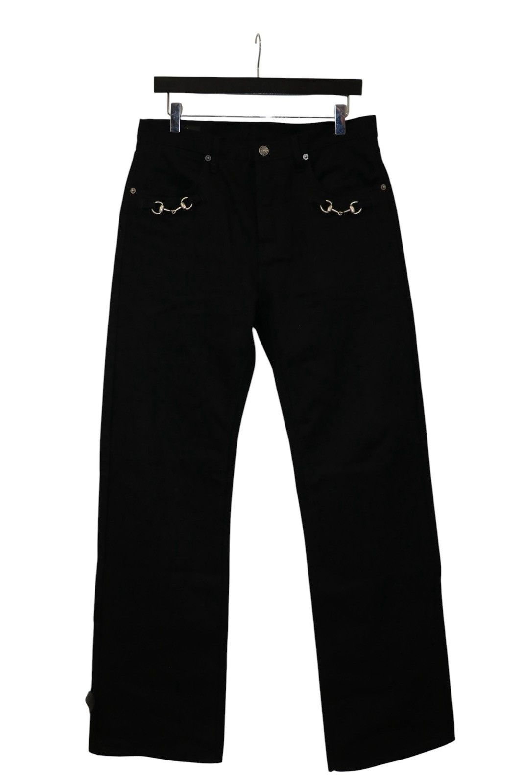 Gucci Gucci La Famigilia Horsebit Denim Cotton Jeans Size 34 Size US 34 / EU 50 - 1 Thumbnail