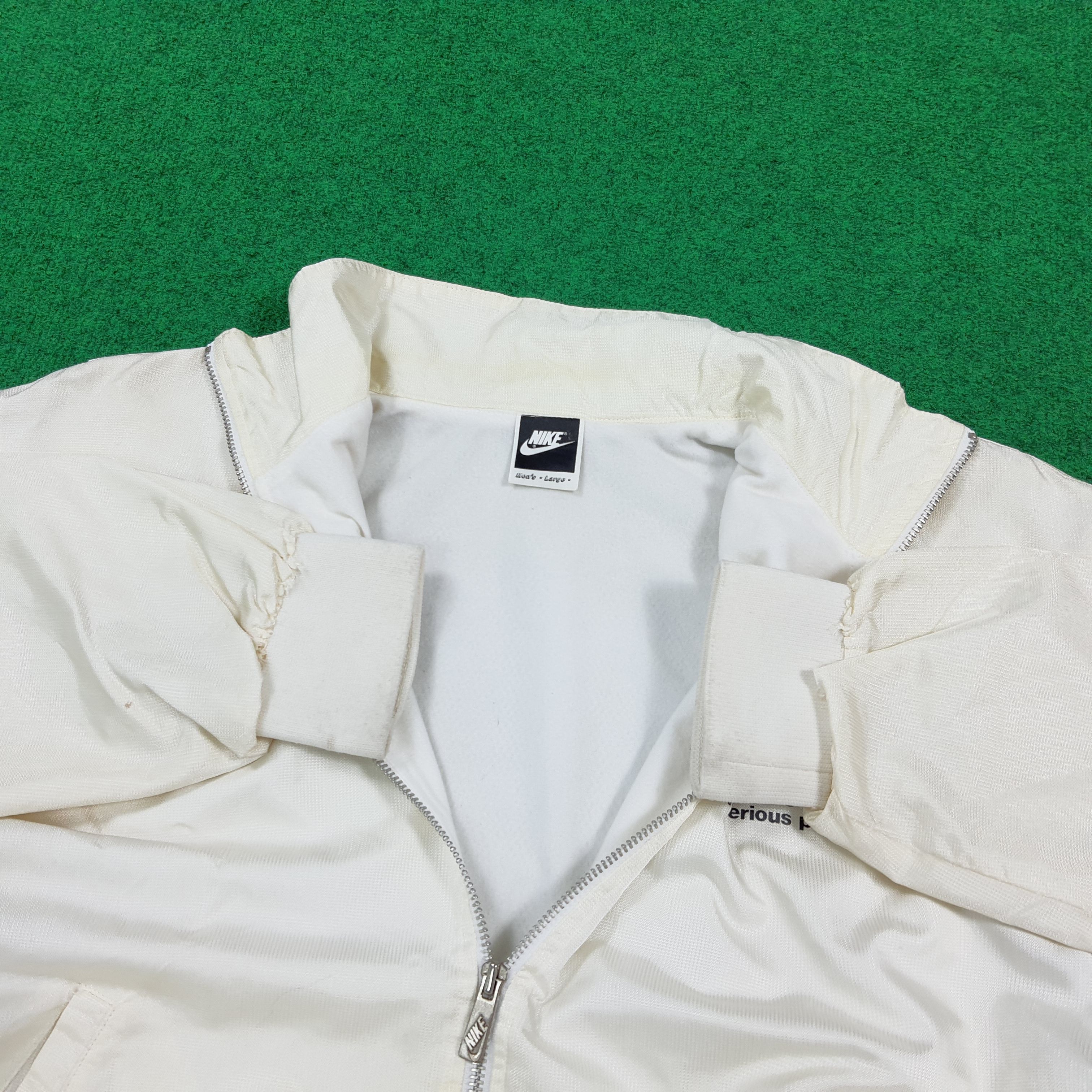 Nike Vintage NIKE Game Tennis Gear Windbreaker Bomber C306N14 Size US L / EU 52-54 / 3 - 4 Thumbnail