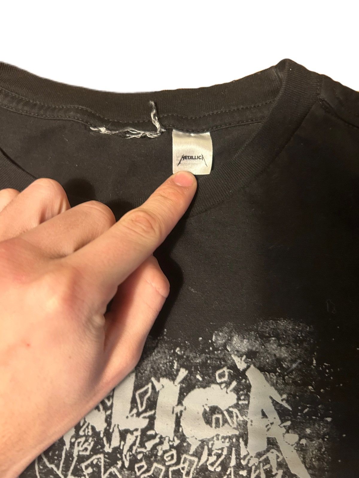 Band Tees × Vintage Vintage Metallic Tee Size US S / EU 44-46 / 1 - 3 Thumbnail