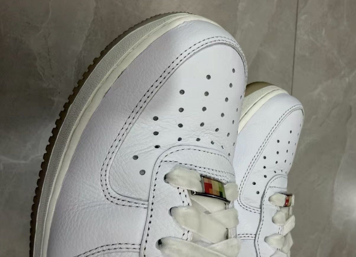 Nike Nike Air Force1"GOT 'EM"Peach Birthday Low Top Sneakers J34 Size US 9 / EU 42 - 7 Thumbnail