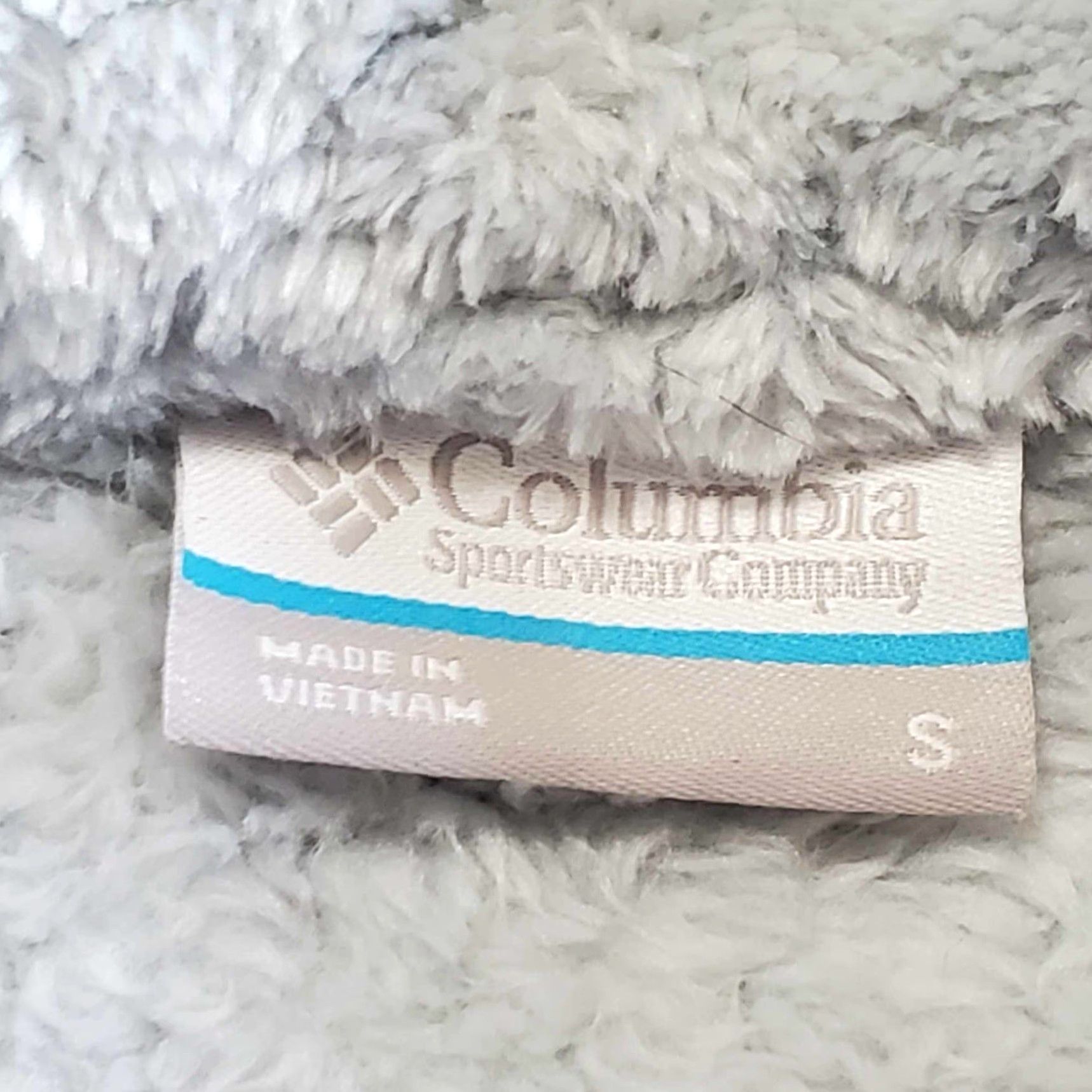Vintage Columbia Women’s Sherpa Quarter Zip Jacket Small S Gray Nature Outdoors Hiking Size S / US 4 / IT 40 - 3 Thumbnail