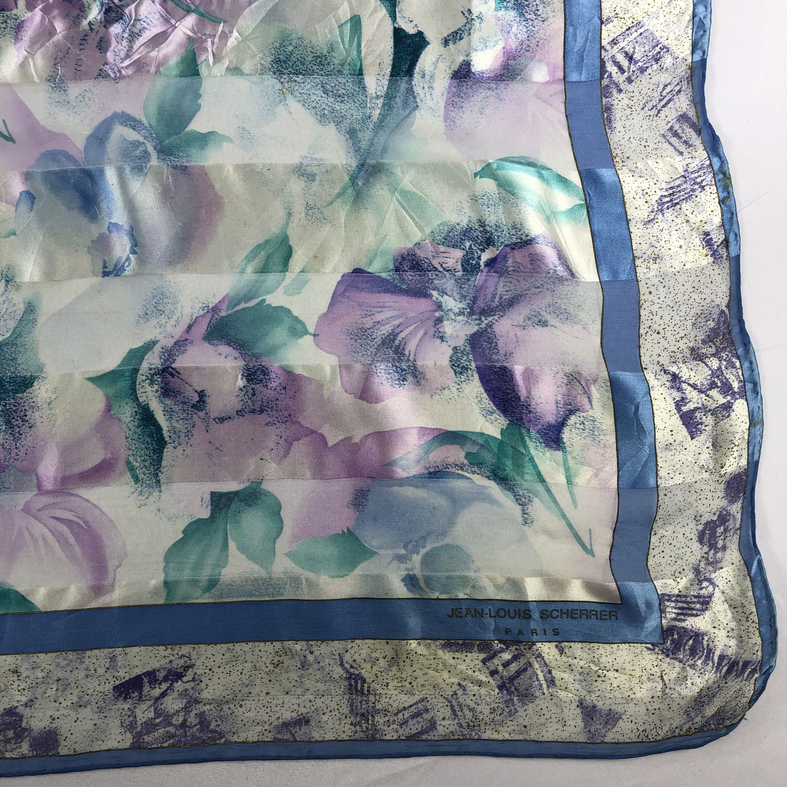 Jean-Louis Scherrer Vintage Jean Louis Scherrer Silk Scarf Size ONE SIZE - 4 Thumbnail
