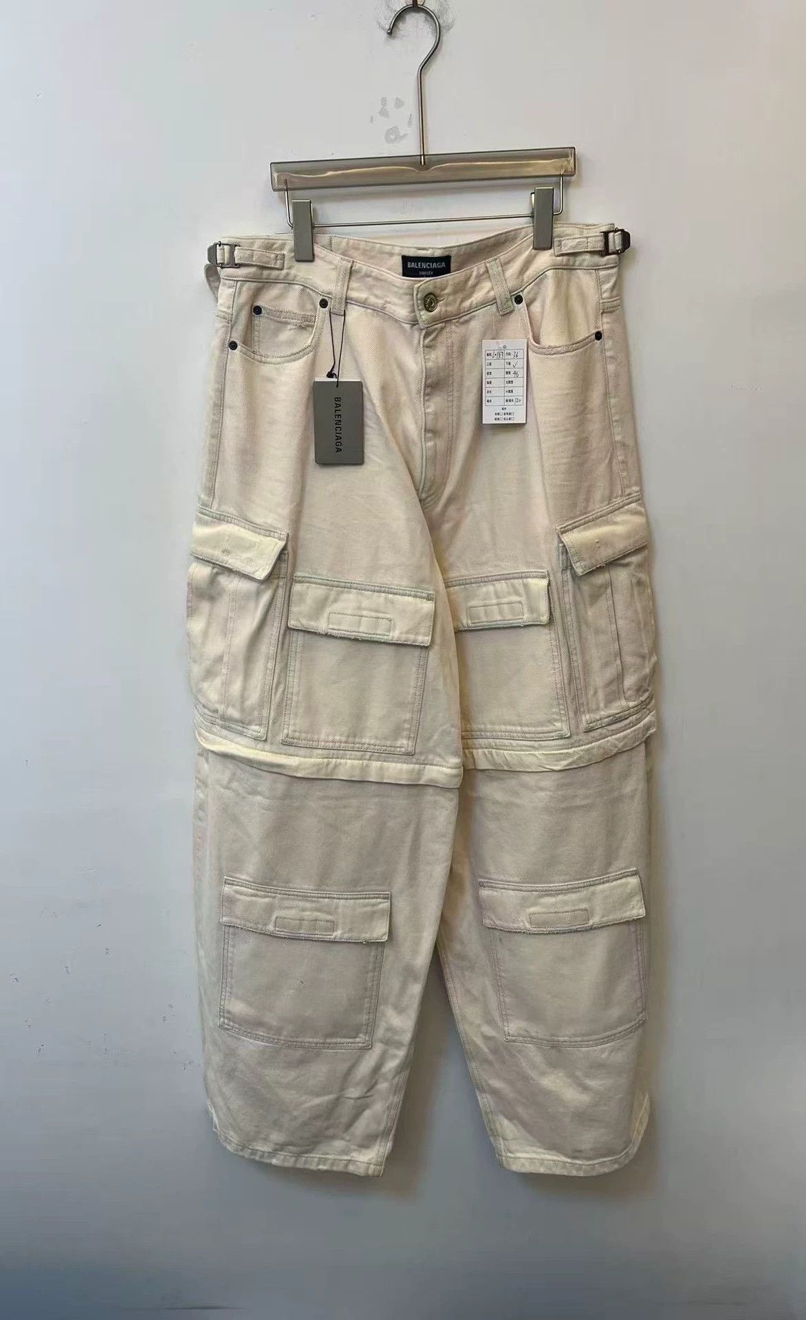 Balenciaga Balenciaga Patched Pocket Baggy Jeans | Grailed