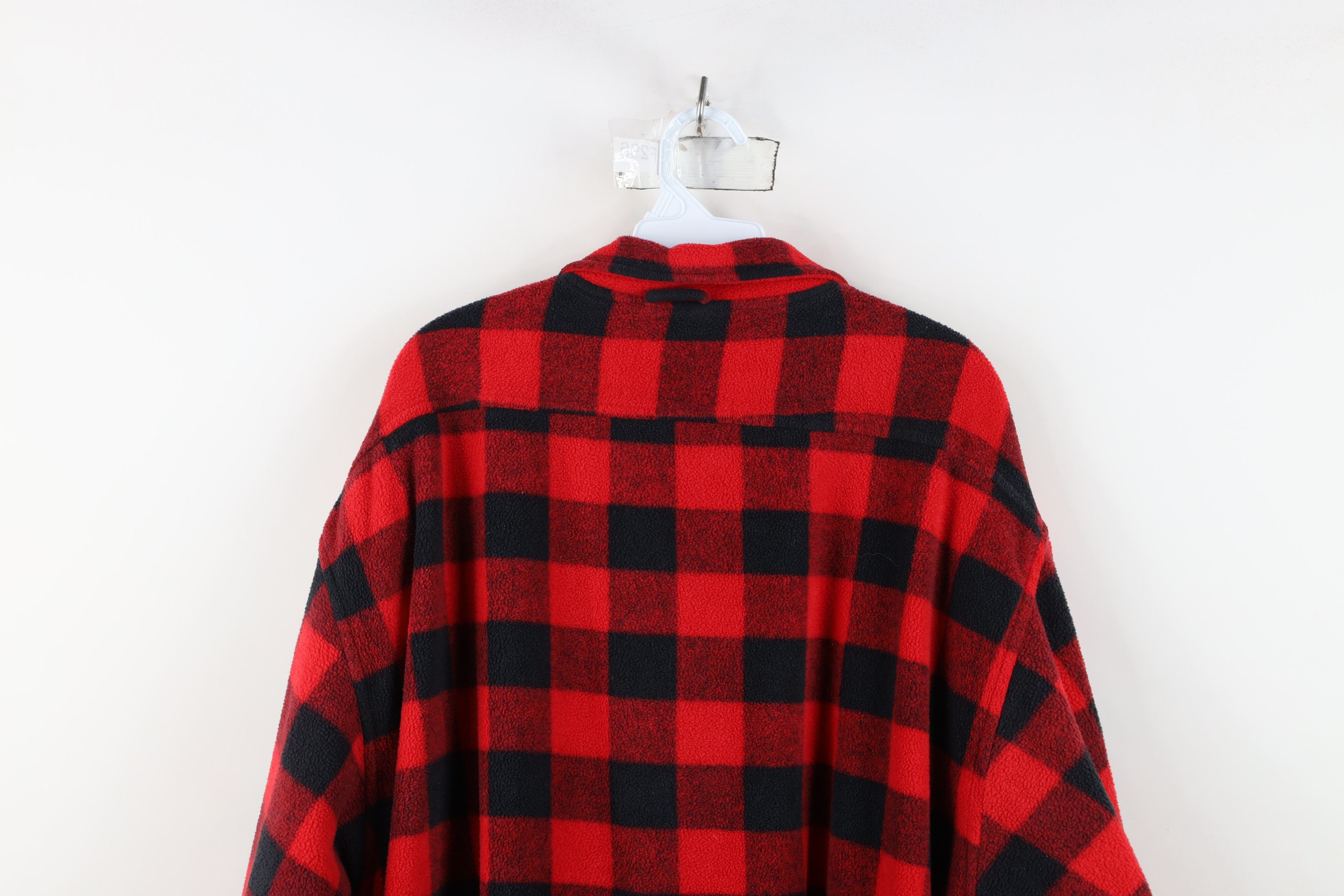 Marlboro Vintage 90s Marlboro Reversible Half Zip Fleece Sweater Red Size US XXL / EU 58 / 5 - 16 Thumbnail