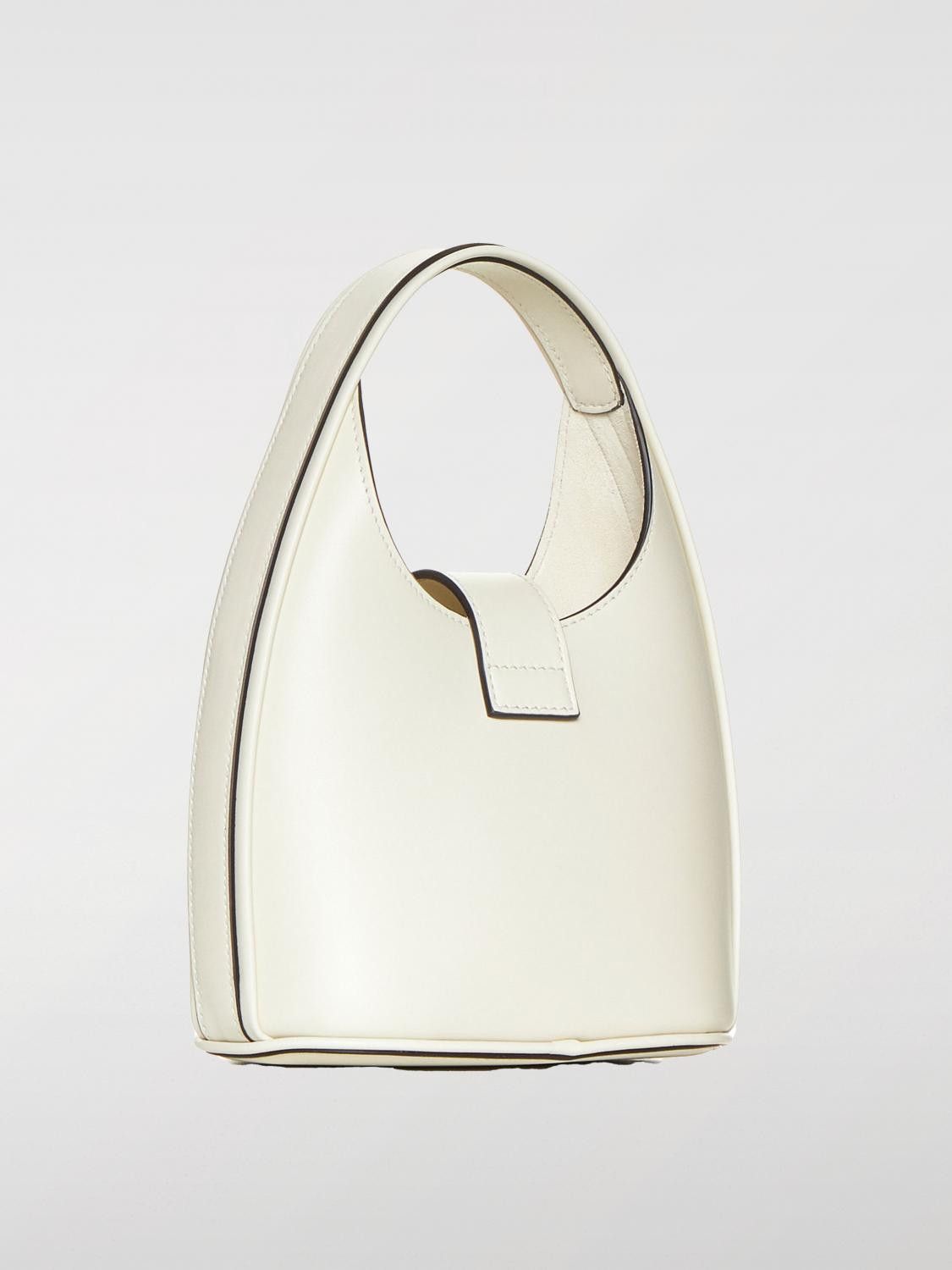Salvatore Ferragamo o1s1rm0924 Size: OS / Leather Mini Hobo Bag in White Size ONE SIZE - 2 Thumbnail
