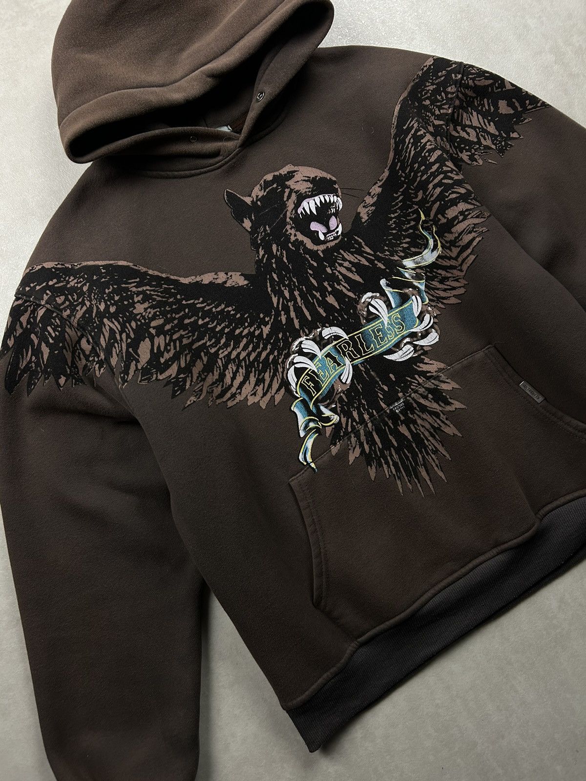 Represent Clo. × Vintage Vintage Represent 1991 Fearless Hoodie Size US M / EU 48-50 / 2 - 3 Thumbnail