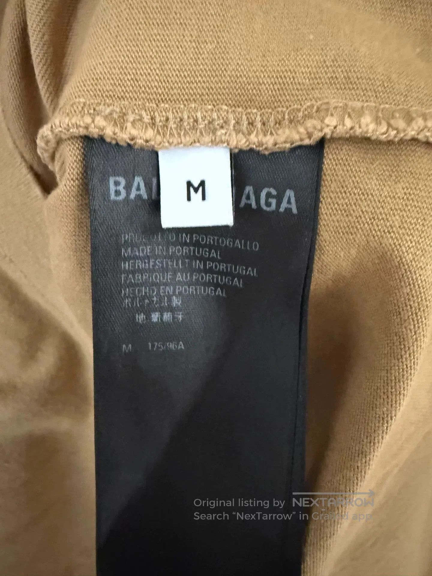 Balenciaga balenciaga embroidered logo short sleeve shirt. Size US M / EU 48-50 / 2 - 3 Thumbnail