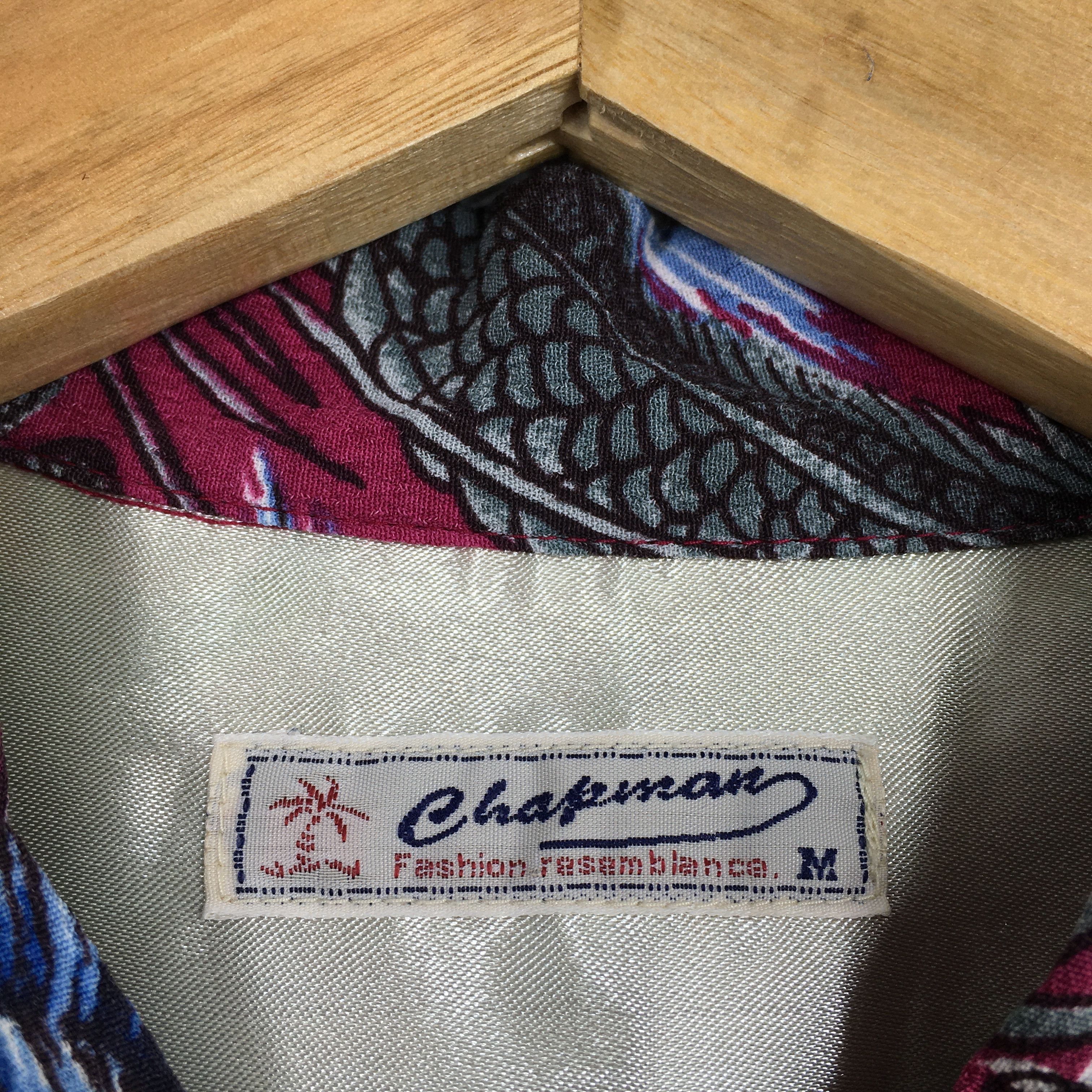 Japanese Brand × Vintage Vintage 1980s Hawaiian Japanese Thunder God Raijin Rayon Size US M / EU 48-50 / 2 - 5 Thumbnail