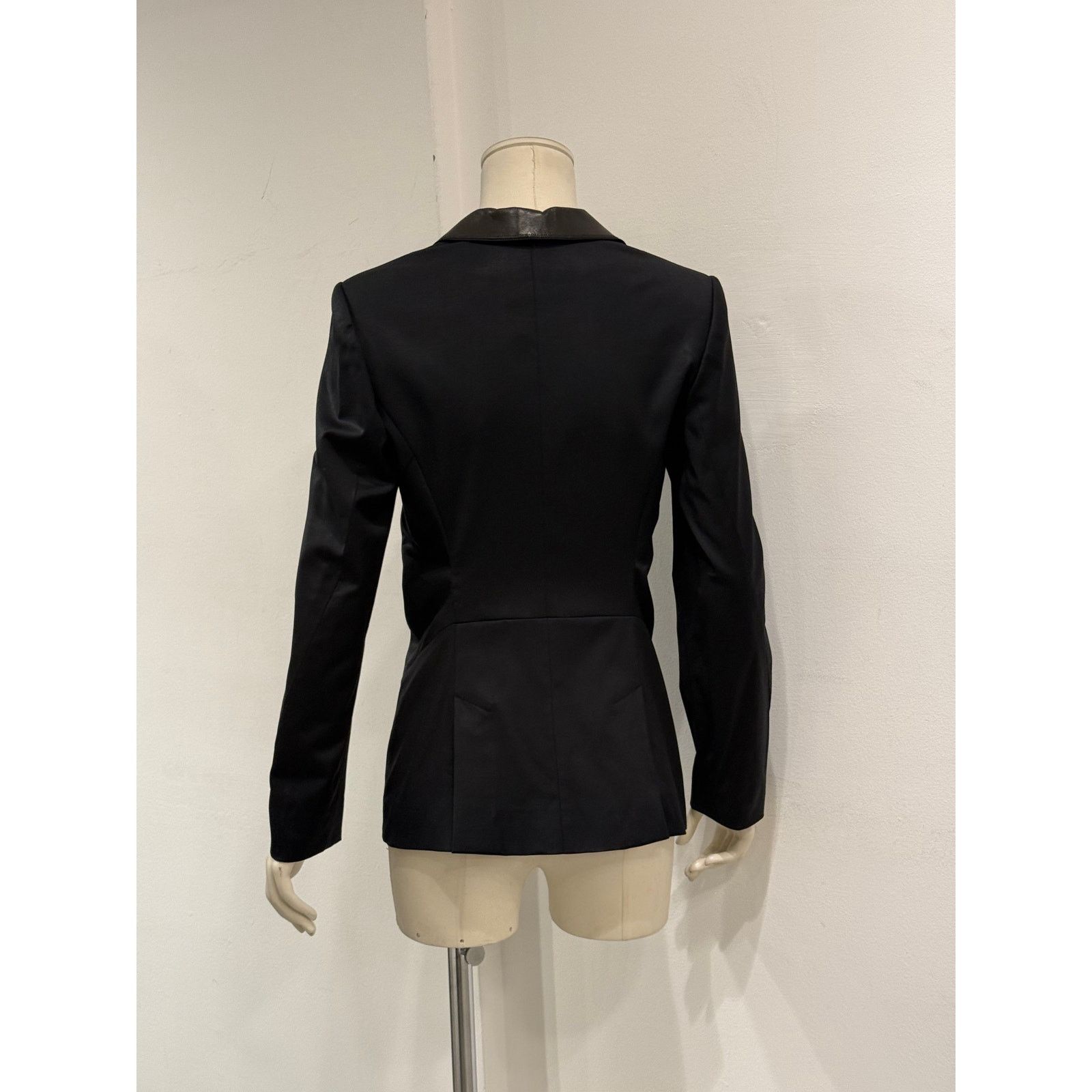 Dior 2003 Christian Dior by Galliano leather collar blazer Size M / US 6-8 / IT 42-44 - 7 Thumbnail