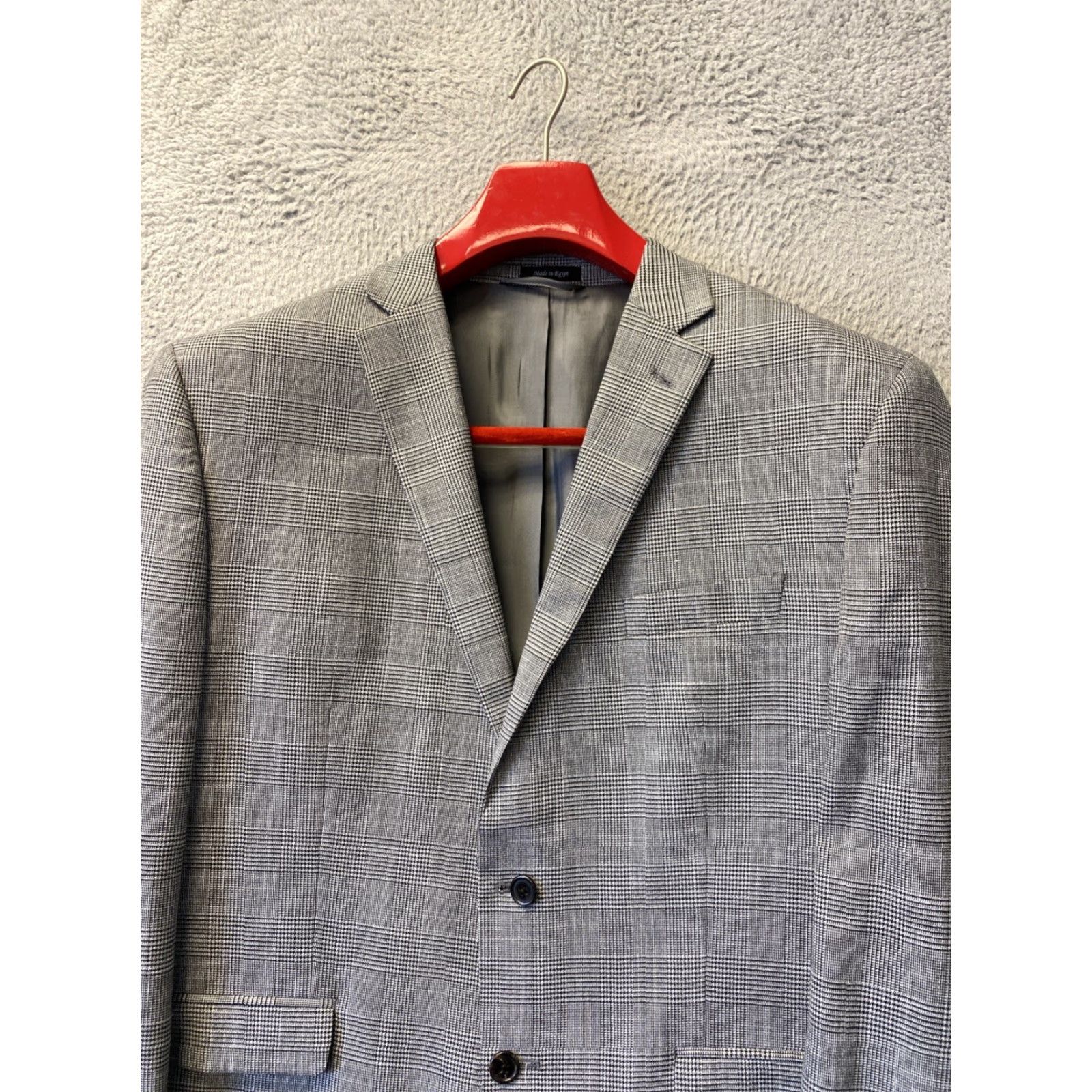 Ralph Lauren Ralph Lauren Blazer Jacket Glen Plaid Gents Flex 48R Gray Plaid / 142-17 Size 48R - 3 Thumbnail