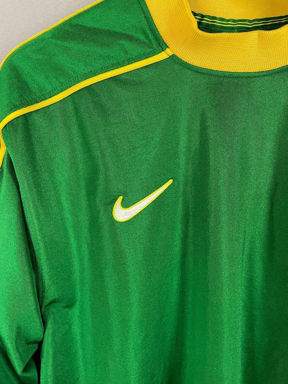 Nike Nike Longsleeve Tee T Shirt Brazil Vintage 1990s Soccer Size US M / EU 48-50 / 2 - 4 Thumbnail