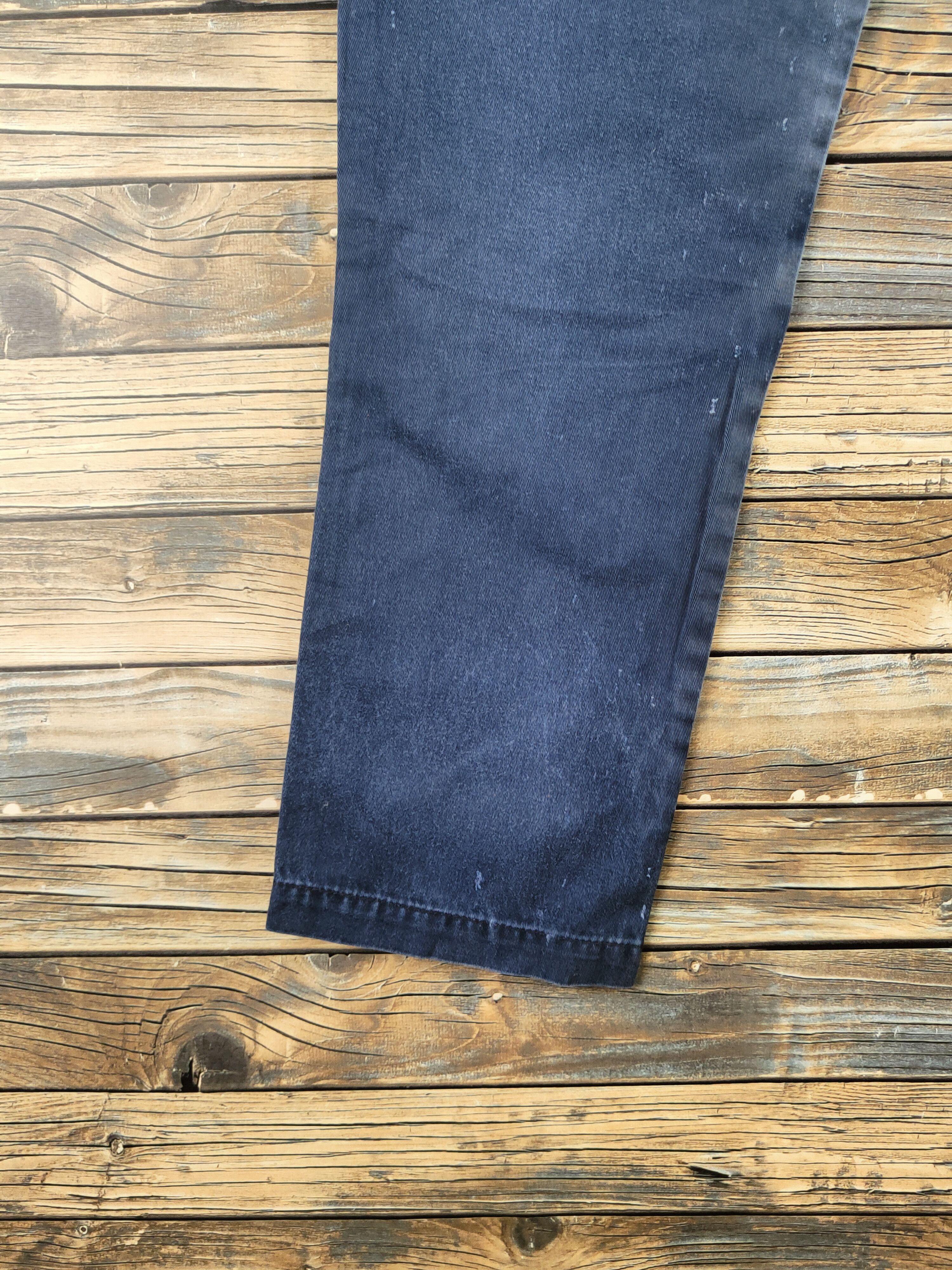 Japanese Brand DL Burtle Dark Blue Multipocket Cargo Pants #46-357 Size US 30 / EU 46 - 11 Thumbnail