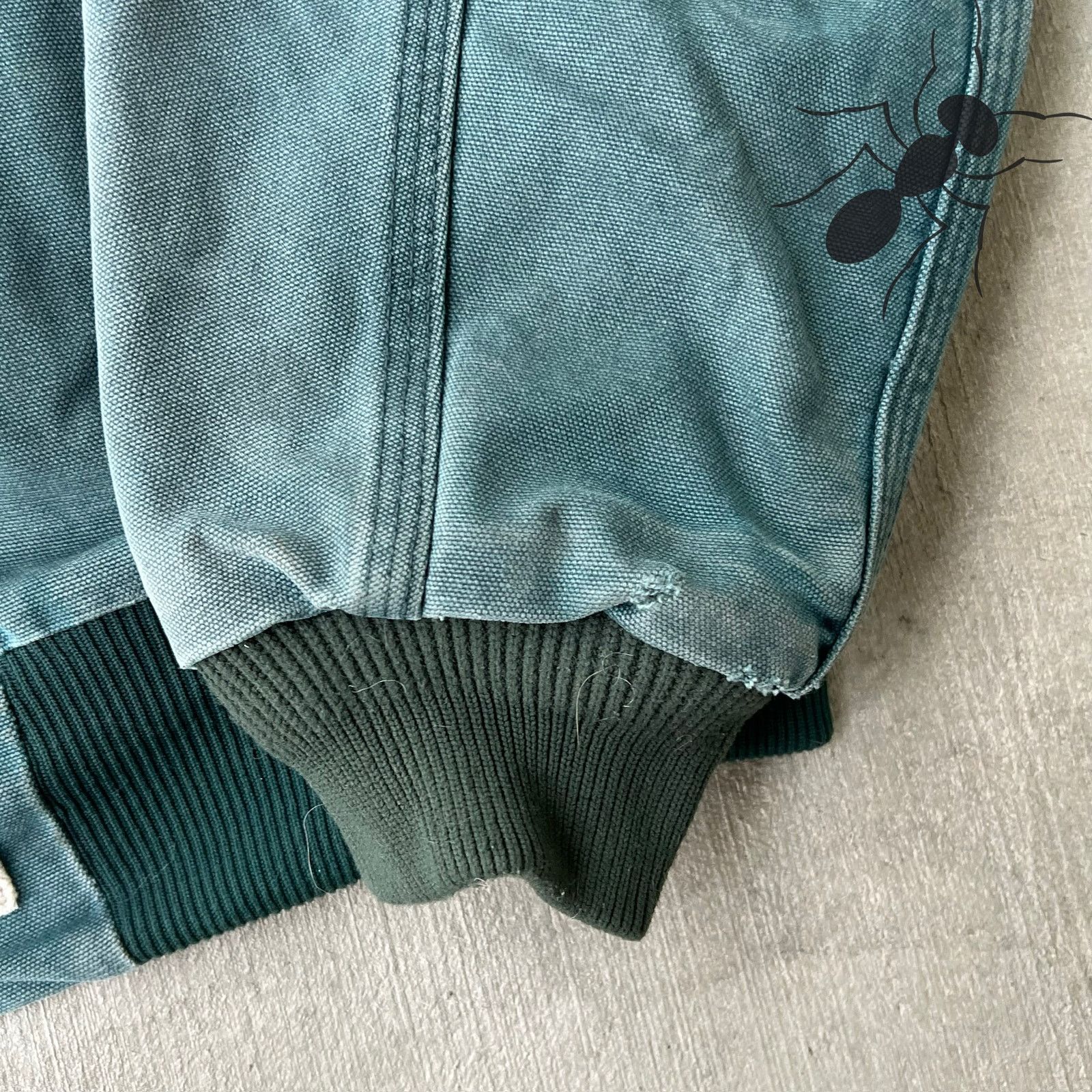 Carhartt × Vintage Carhartt J14 HTG green santa fe work wear jacket Size US XL / EU 56 / 4 - 10 Thumbnail