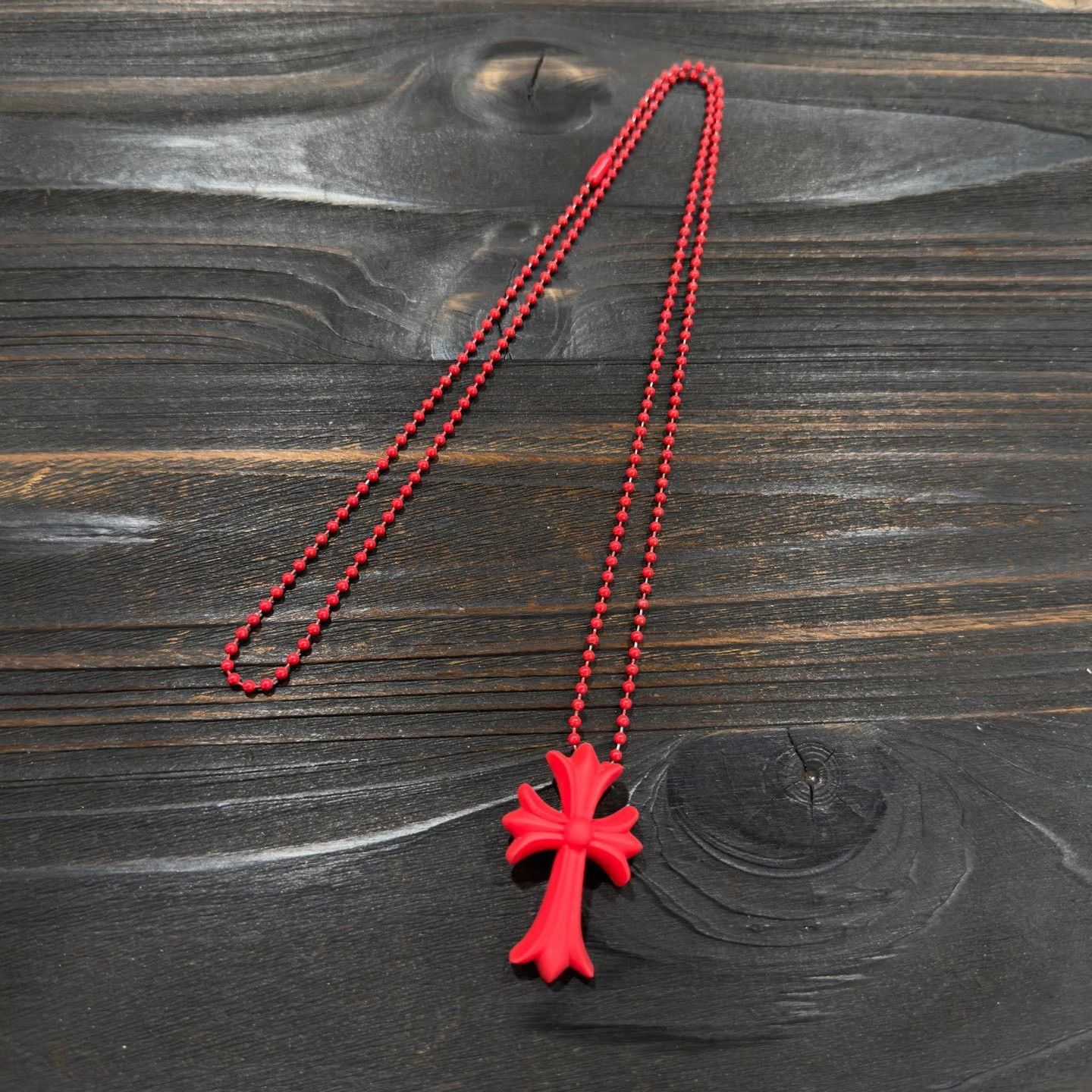 Chrome Hearts Chrome Hearts Red Jewelry M Men Size ONE SIZE - 1 Thumbnail