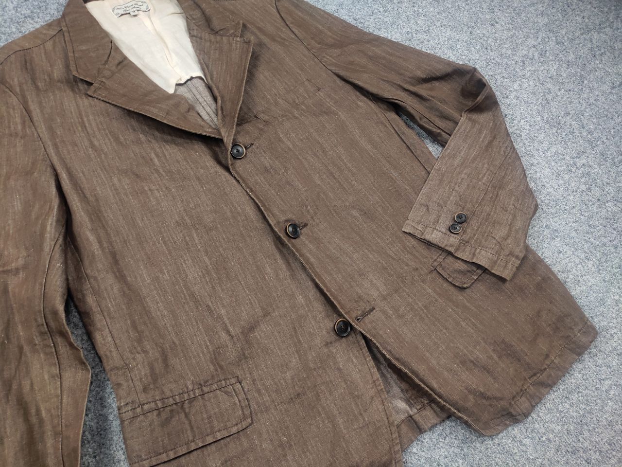 What Goes Around Comes Around What Comes Around goes around Design Linen Blazer Jacket Size US M / EU 48-50 / 2 - 6 Thumbnail