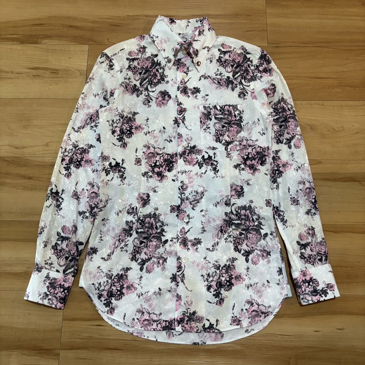 Tornado Mart Tornado mart floral polyester shirt Size US M / EU 48-50 / 2 - 1 Thumbnail