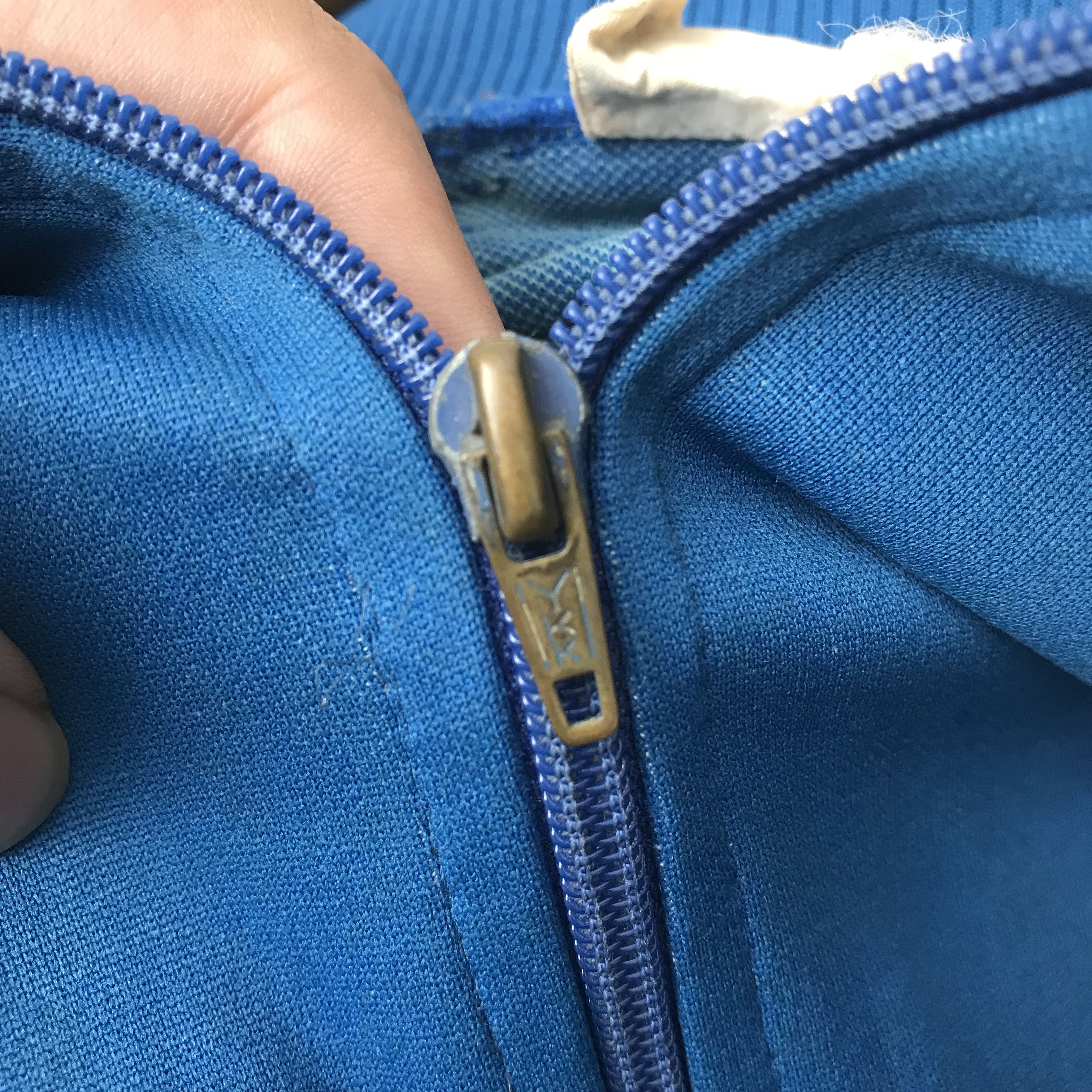 Adidas Vintage adidas Classic peacock Blue Tracktop jacket Size M Size US M / EU 48-50 / 2 - 5 Thumbnail