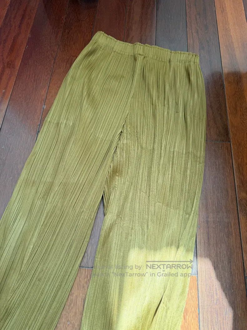Issey Miyake Issey Miyake size:3 Yellow Pants Size 31" - 2 Thumbnail