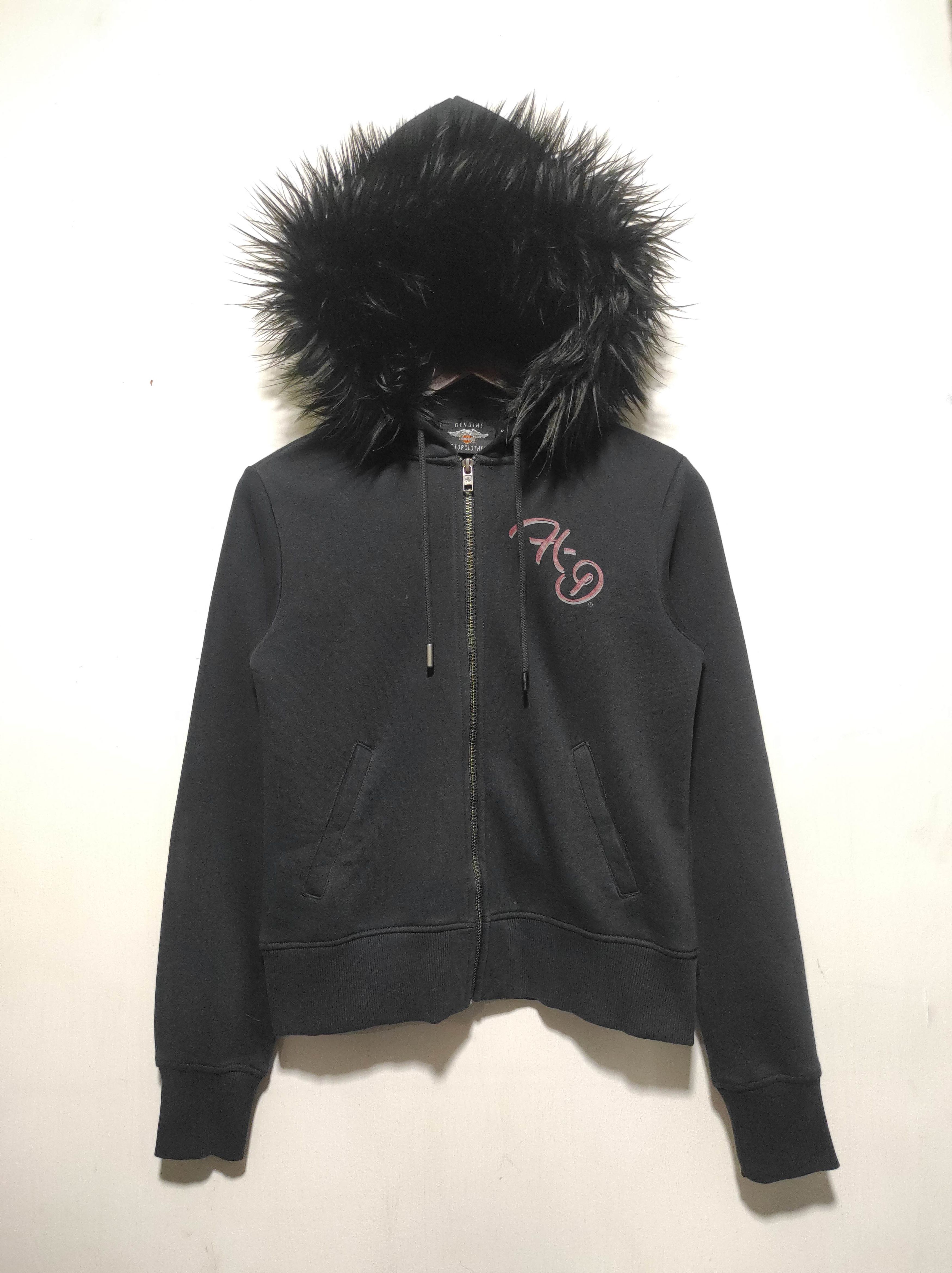 Harley Davidson Harley Davidson zipper fur hoodie Size US XS / EU 42 / 0 - 3 Thumbnail