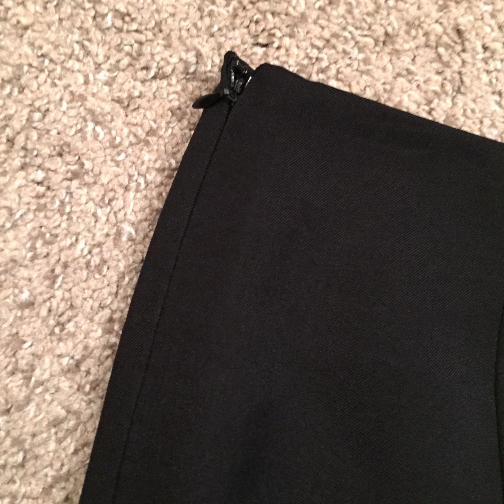 Evan Picone Evan Picone Skirt Size 6 Knee Length Lined Slit Black Pencil Size 28" / US 6 / IT 42 - 7 Thumbnail