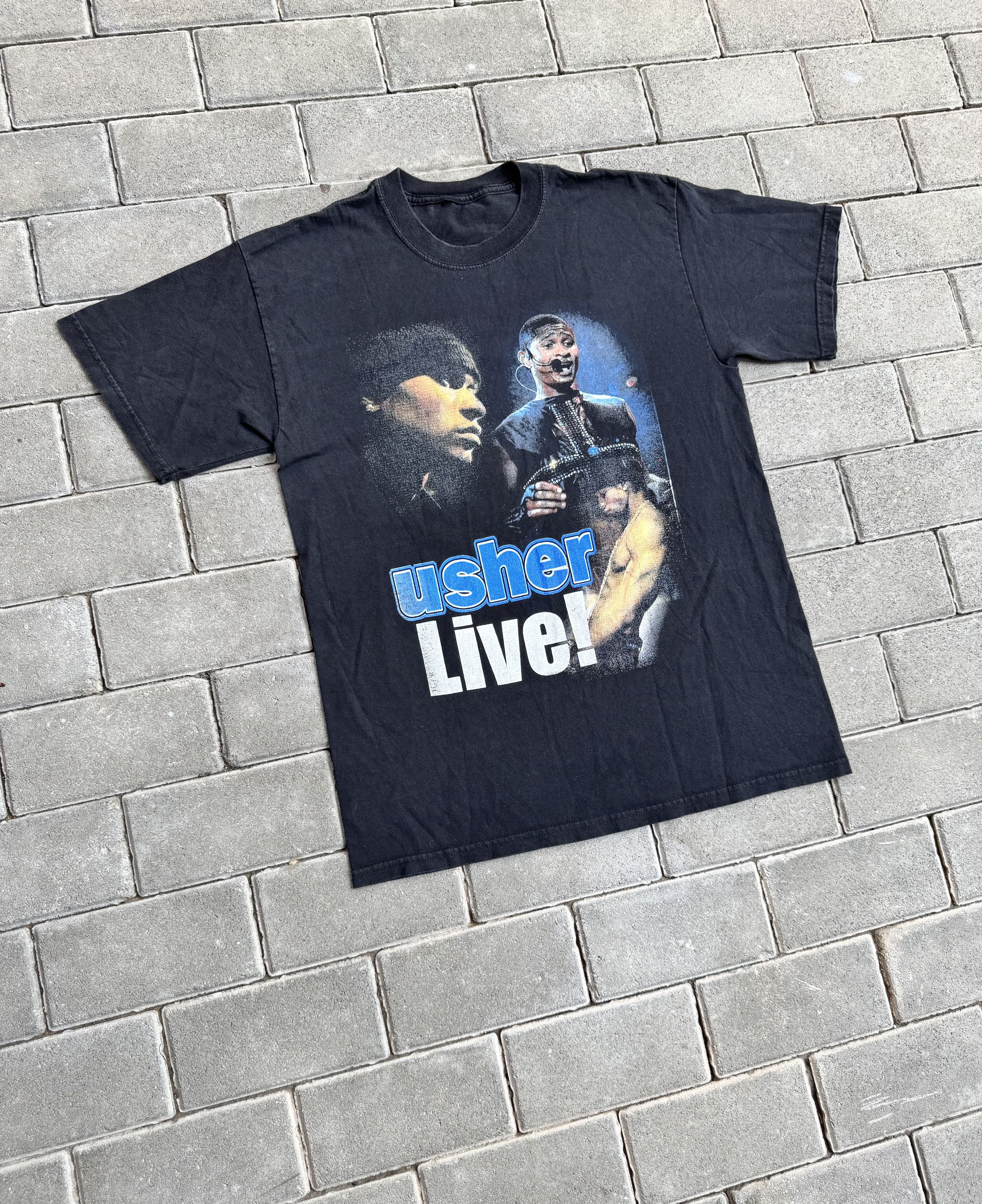 Vintage Usher Concert Tour T Shirt Kanye West Vintage 2004 Size US L / EU 52-54 / 3 - 2 Thumbnail