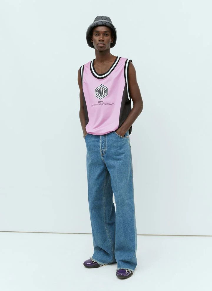 Gucci o1loc1c1225 778020 Technical Jersey Tank Top in Multicolor Size US S / EU 44-46 / 1 - 2 Thumbnail