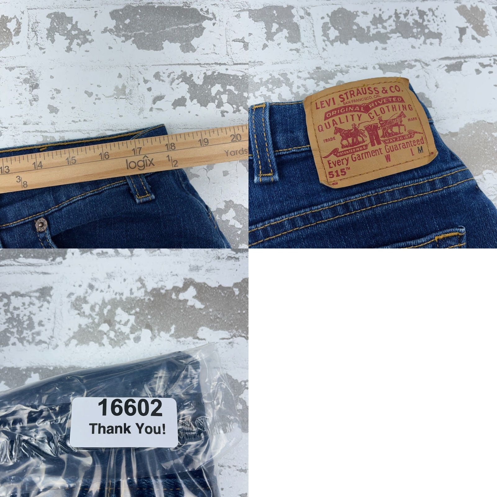 Levi's VINTAGE Levi's 515 Jeans Women 18 Boot Cut Dark Wash Levi's Jeans Women 18 Boot Cut Dark Wash 515 Jeans" Size 40" / US 18 - 9 Thumbnail
