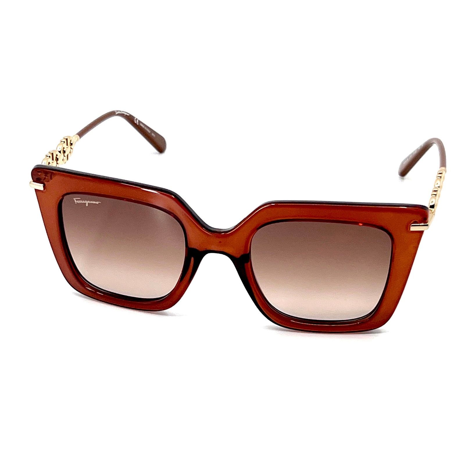 Salvatore Ferragamo New! SALVATORE FERRAGAMO Sunglasses SF1041S 232 Authentic Size ONE SIZE - 11 Thumbnail