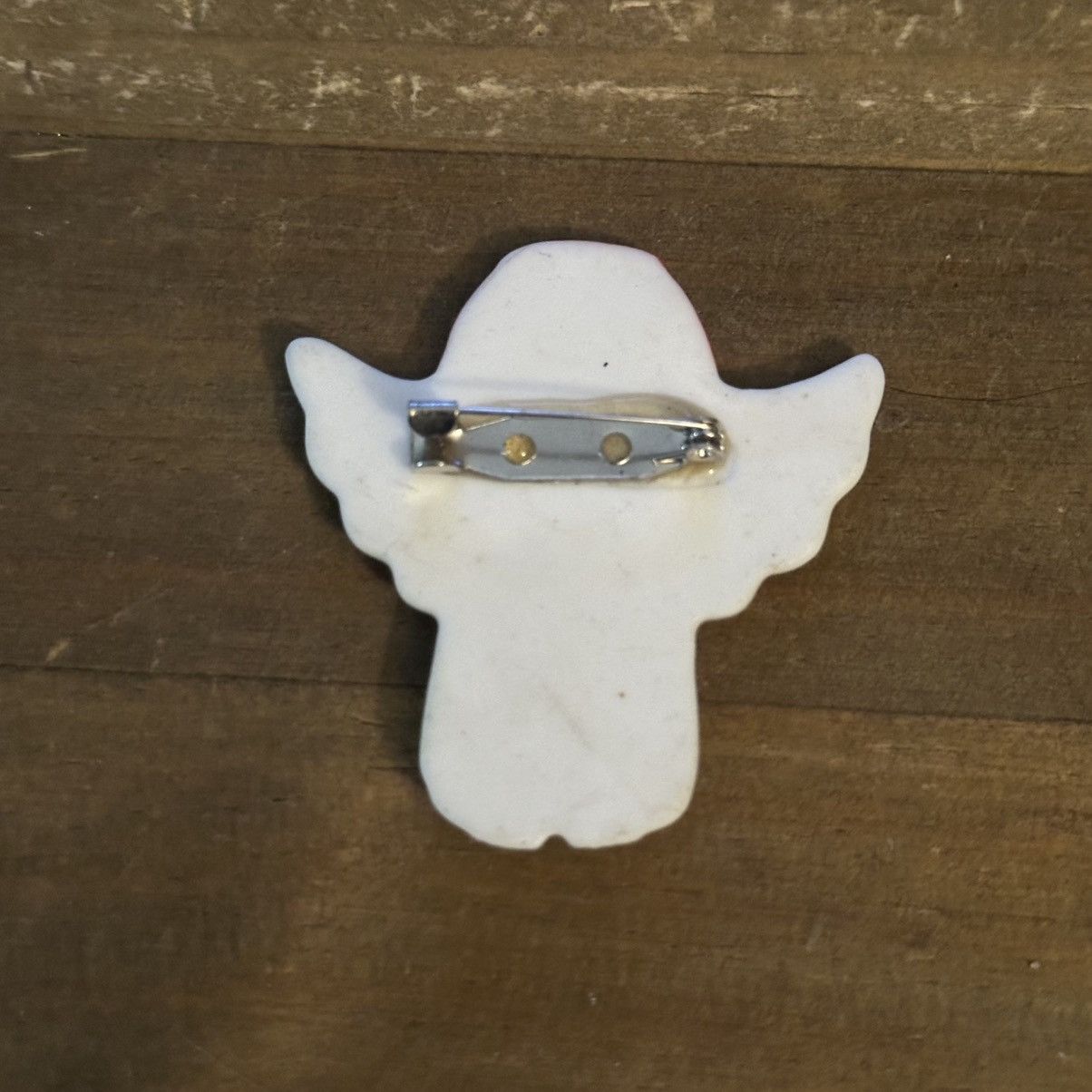 Vintage Vintage porcelain Irish angel brooch Size ONE SIZE - 3 Thumbnail