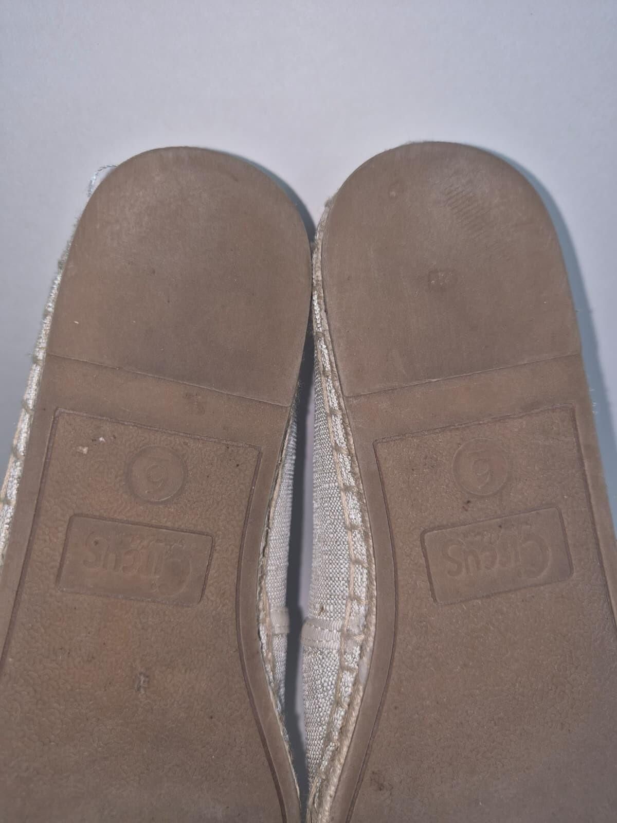 Other Circus SAM EDELMAN Women 6 Loretta Tan Espadrille Black Bead Size US 6 / IT 36 - 9 Thumbnail