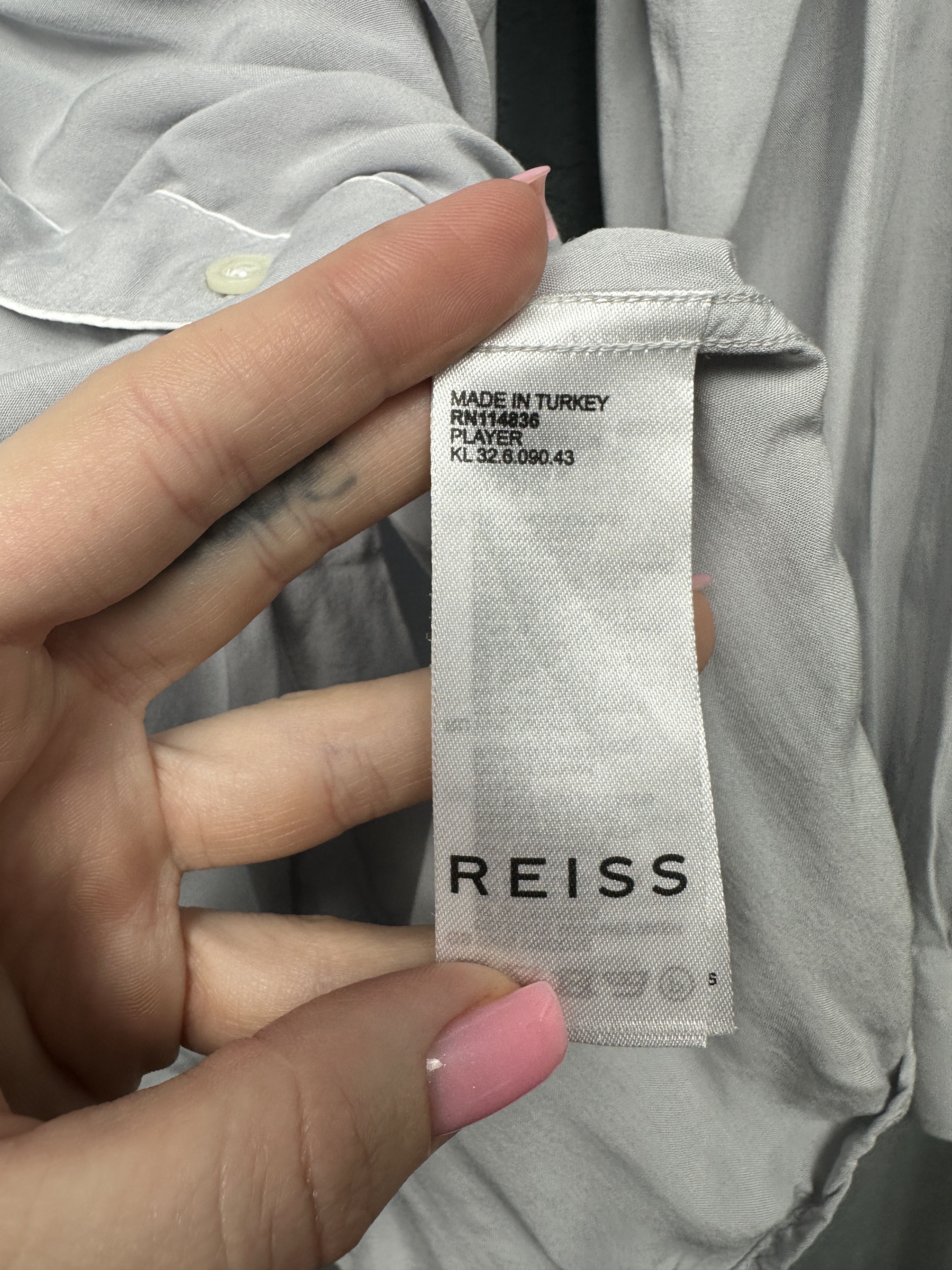 Reiss Reiss Mens Long Sleeve Shirt Size US XL / EU 56 / 4 - 4 Thumbnail