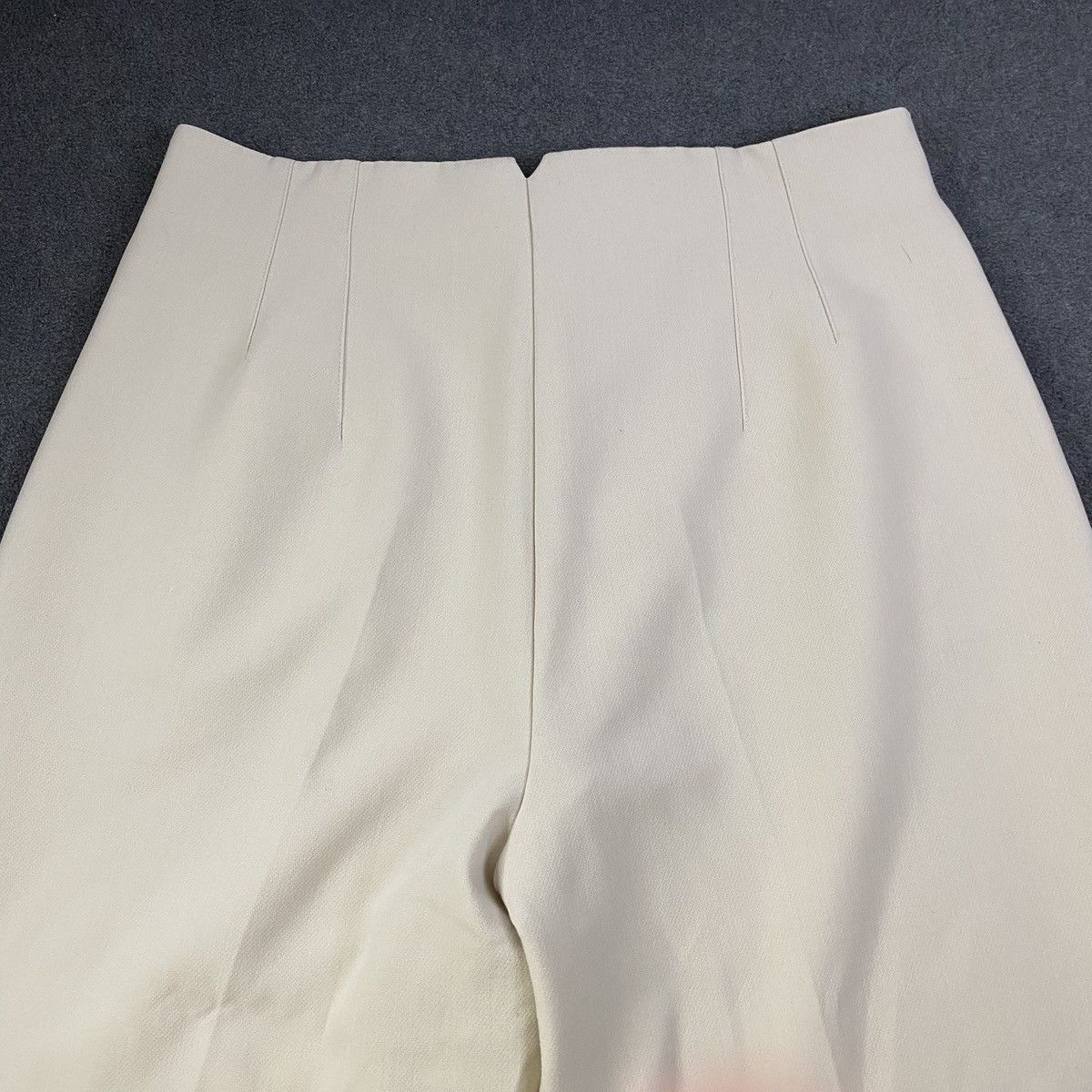 Zara Zara High Waist Trousers Dress Pants Womens XXL Beige EUC Size 34" / US 12 / IT 48 - 5 Thumbnail