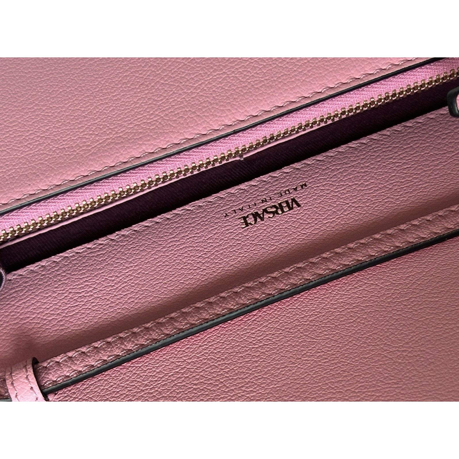 Versace Versace Medusa Leather Mini Pink Shoulder Bag Italy 1021608 Size ONE SIZE - 7 Thumbnail