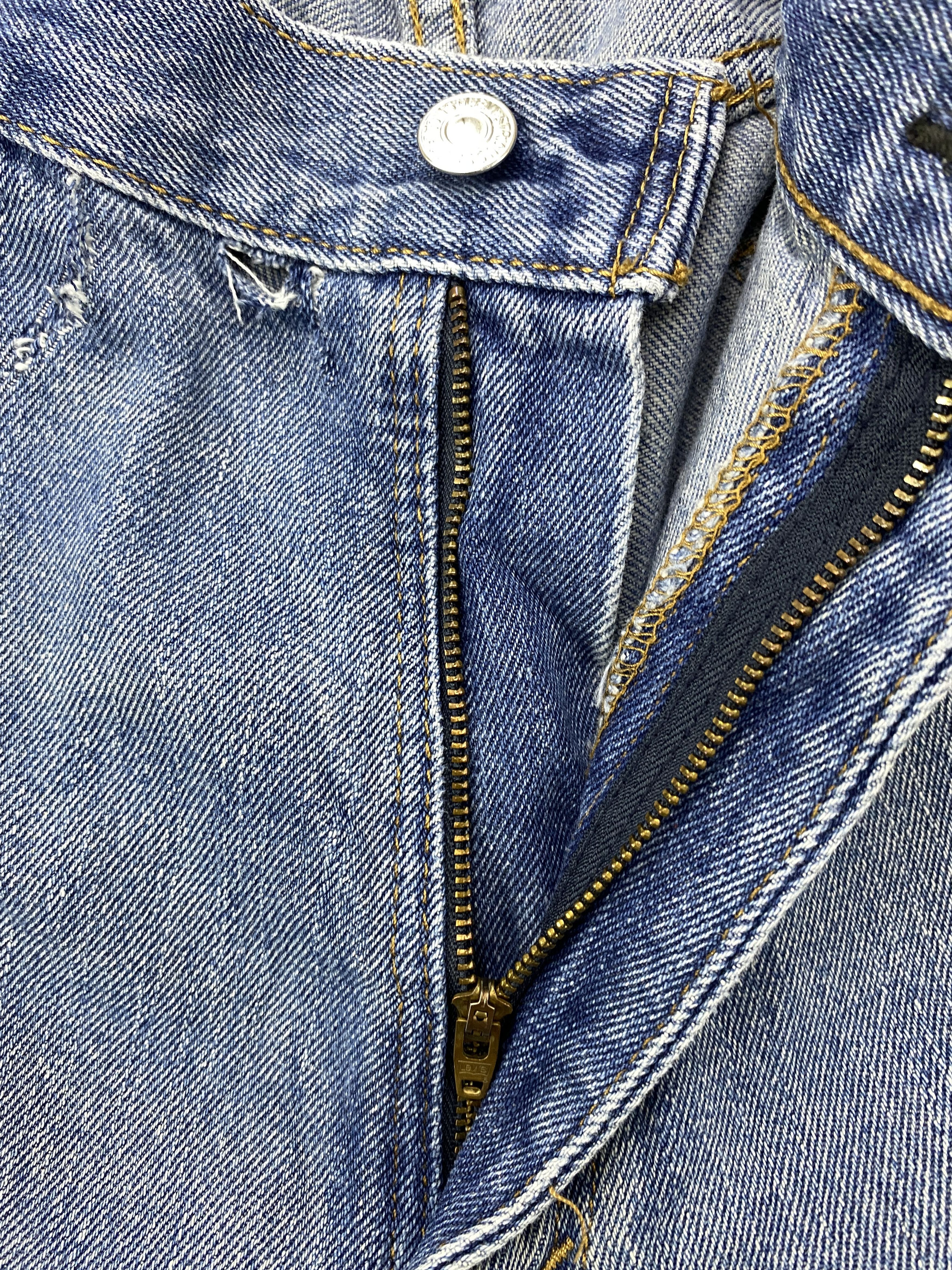 Japanese Brand Blue Distressed Vintage Levi's 560 38x33 Denim -SJ026 Size US 34 / EU 50 - 7 Thumbnail