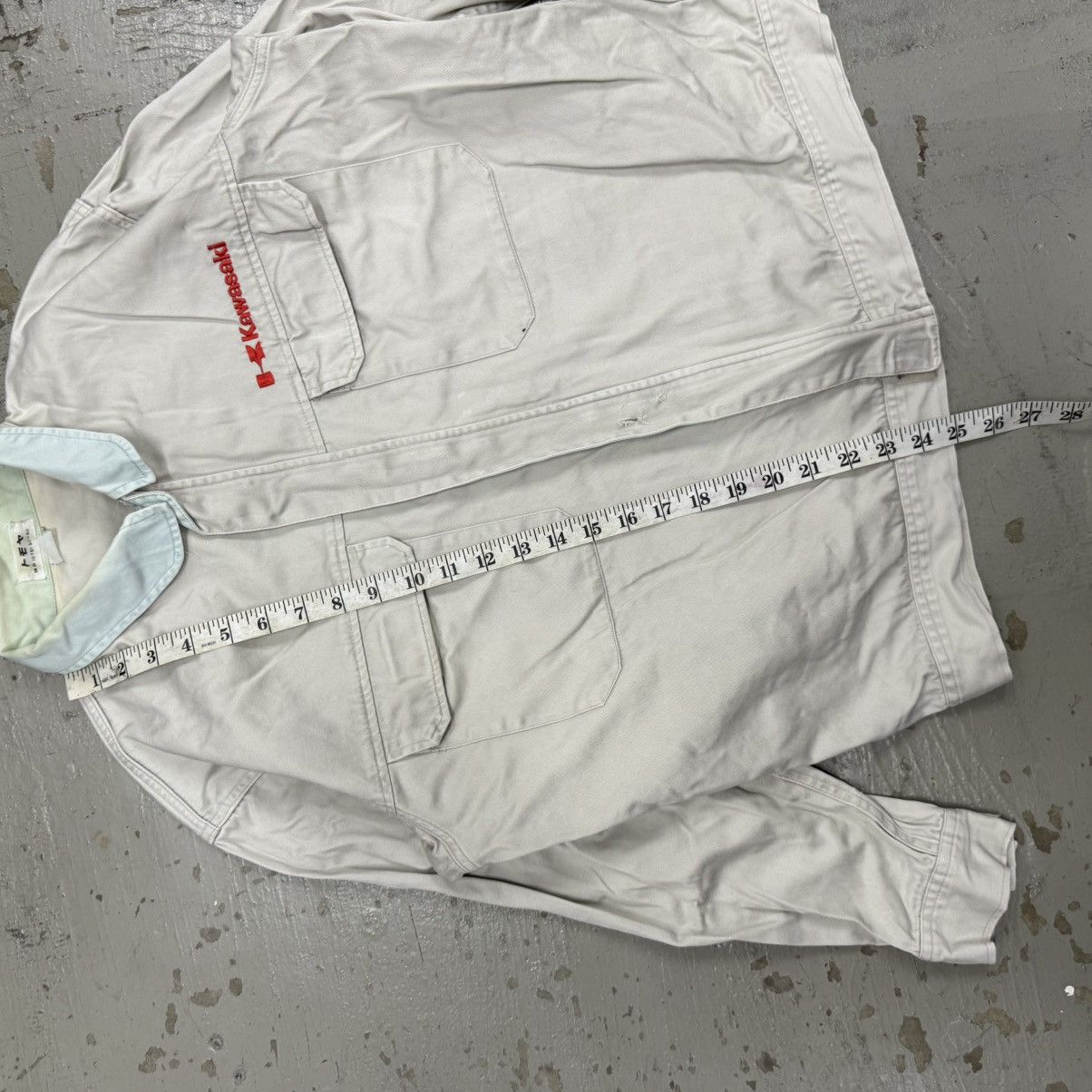 Japanese Brand Vtg Japan Kawasaki Motor Worker Jacket Size US M / EU 48-50 / 2 - 5 Thumbnail