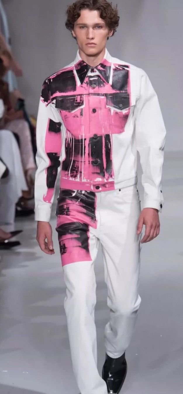 Calvin Klein CALVIN KLEIN 205W39NYC SS18 Fashion Show Andy Co Jeans Size US 34 / EU 50 - 7 Thumbnail
