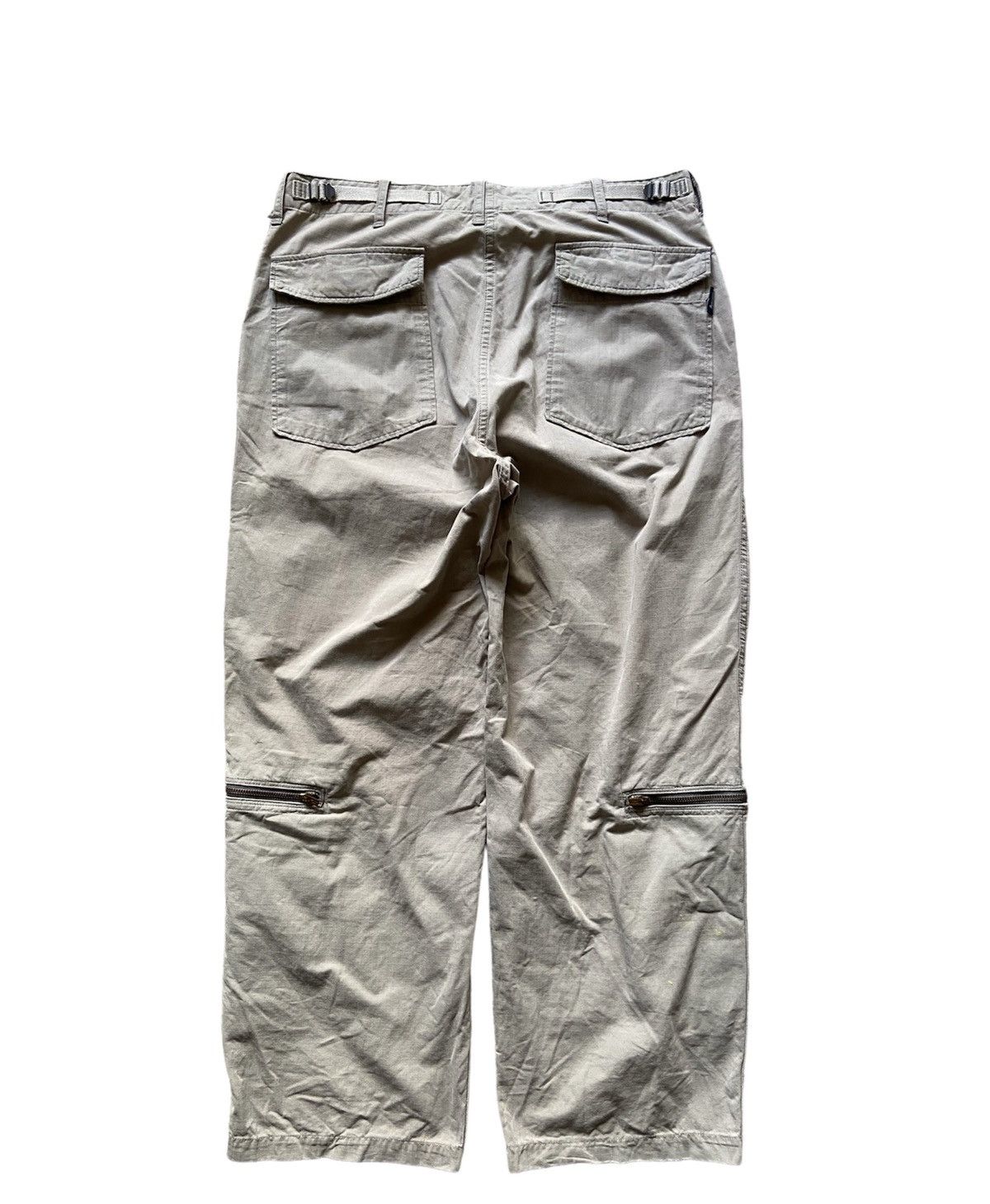Avirex Vintage Avirex Multi Zipper Pocket Parachute Bondage Pants Size US 34 / EU 50 - 6 Thumbnail