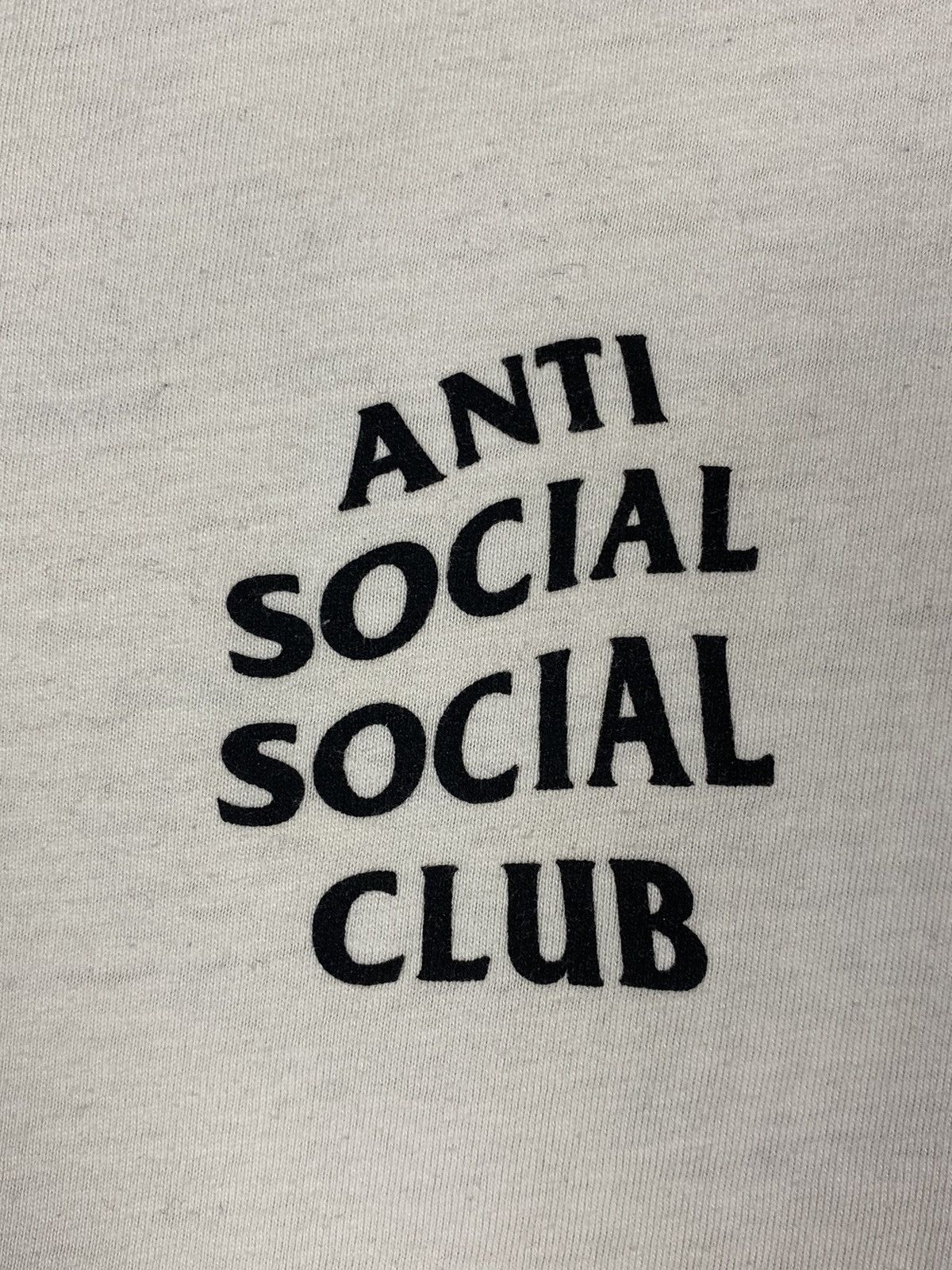 Anti Social Social Club Vintage Anti Social Social Club Big Logo Tee T Shirt Size US L / EU 52-54 / 3 - 7 Thumbnail
