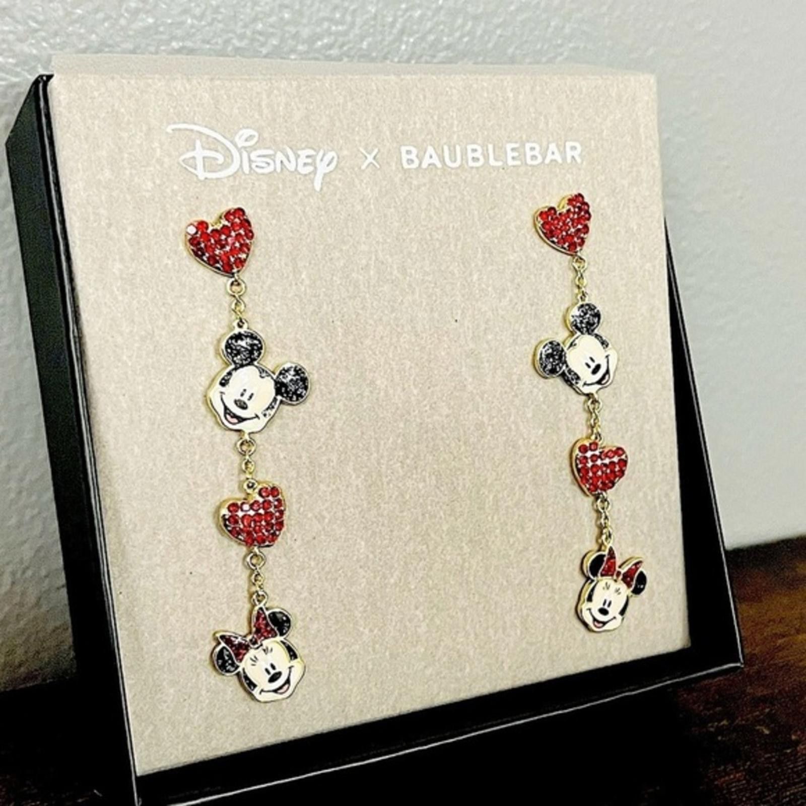 Disney Disney X Bauble Bar Mickey/Minnie Earrings Size ONE SIZE - 1 Thumbnail