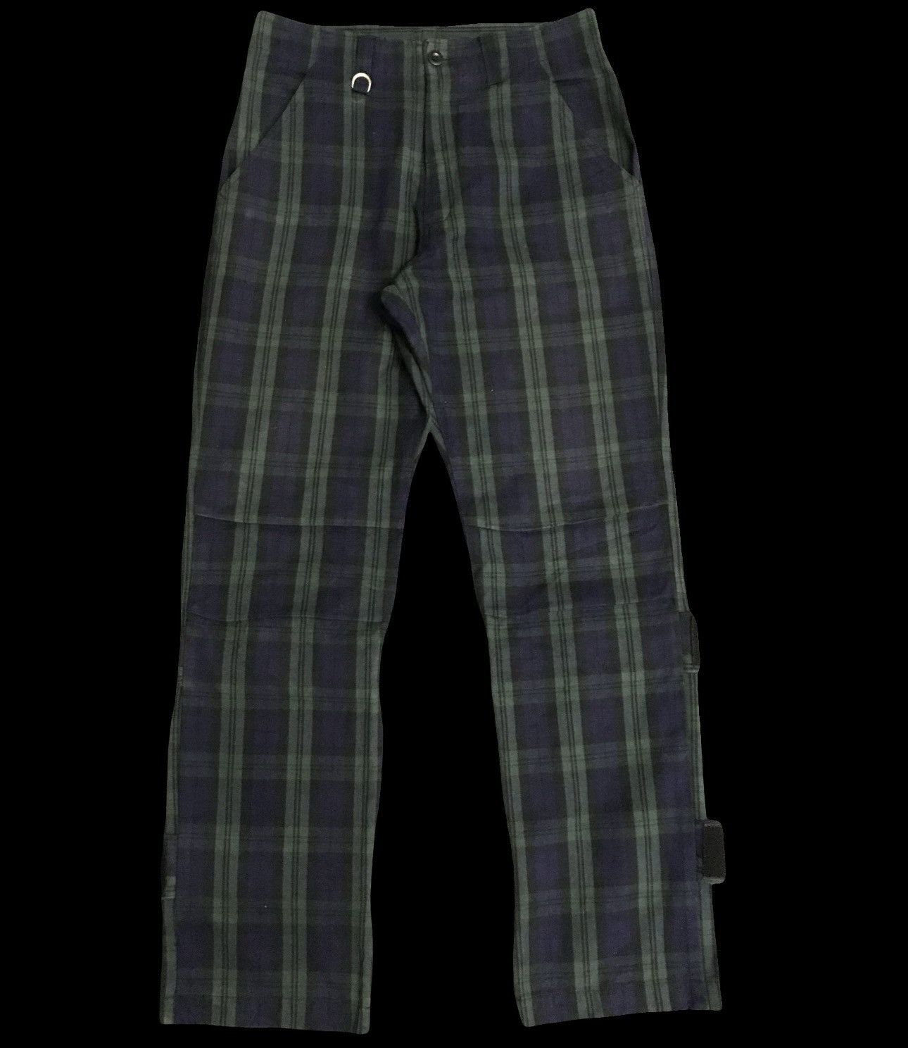 Japanese Brand P67 OVER THE STRIPE Japan Plaid Rare Design Pant Size US 31 - 2 Thumbnail