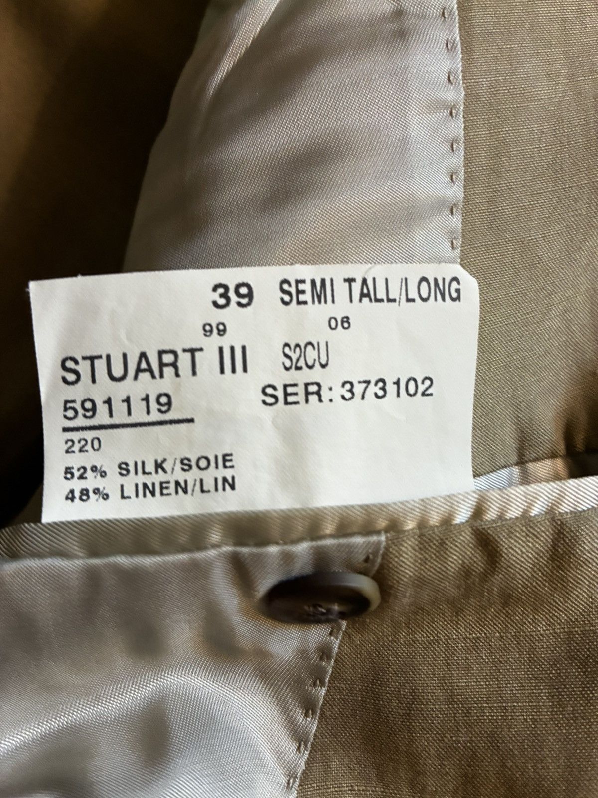 Paul Stuart Paul Stuart III Unstructured Sport Coat – 39 Semi Tall/Long Size 40R - 6 Thumbnail