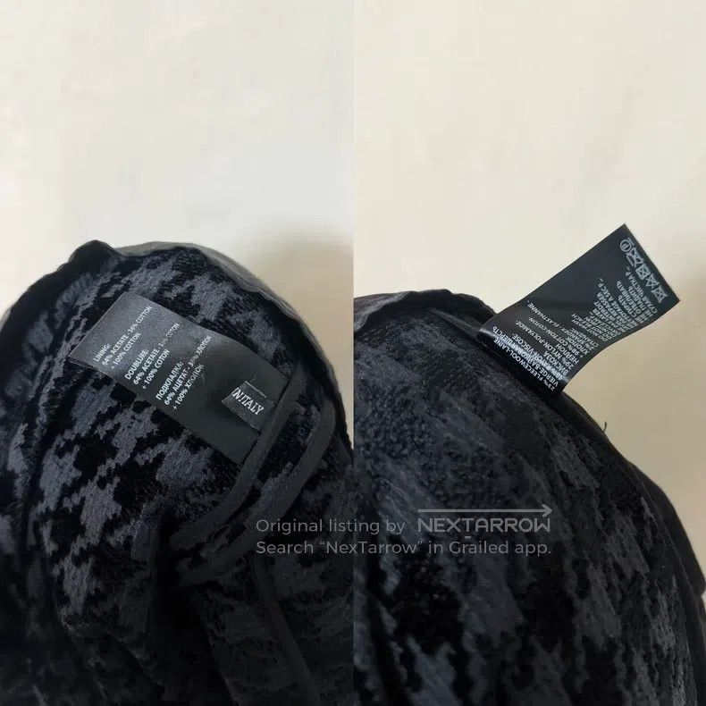 Haider Ackermann Haider Ackermann Out-of-Print Heavyweight Houndstooth Twee Size M / US 6-8 / IT 42-44 - 8 Thumbnail