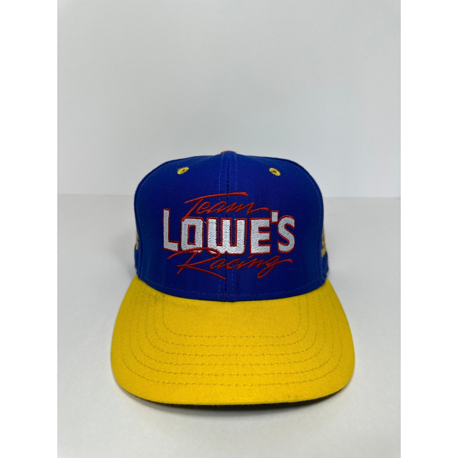 NASCAR × Vintage Vintage Team Lowe’s Racing NASCAR 1990s Snapback Hat Size ONE SIZE - 1 Thumbnail