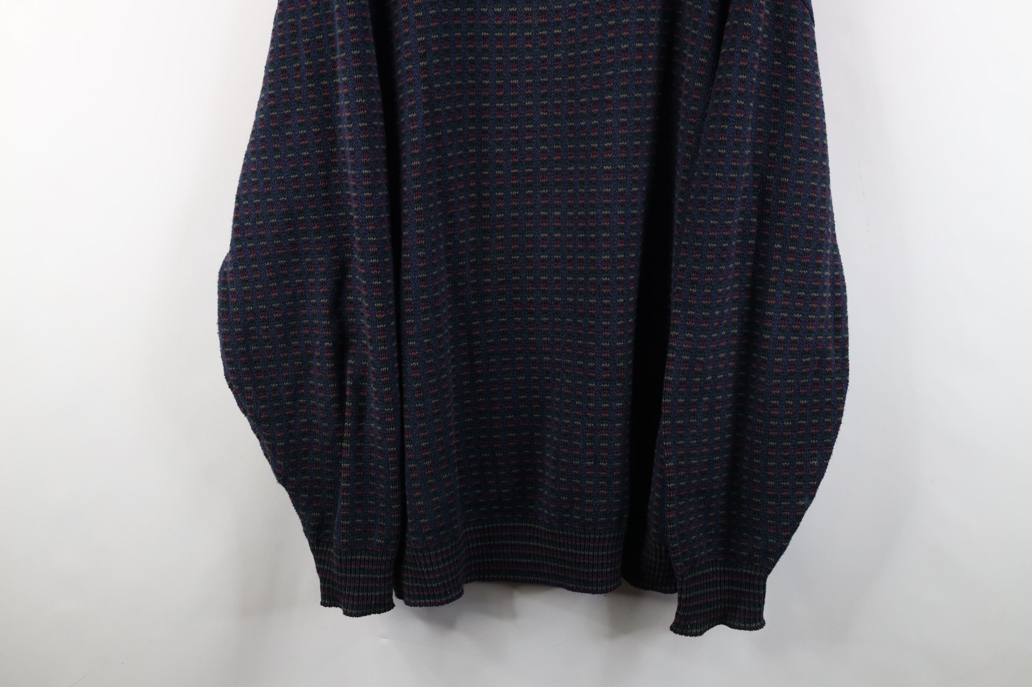Vintage Vintage 90s Streetwear Cotton Rainbow Striped Sweater USA Size US XXL / EU 58 / 5 - 3 Thumbnail