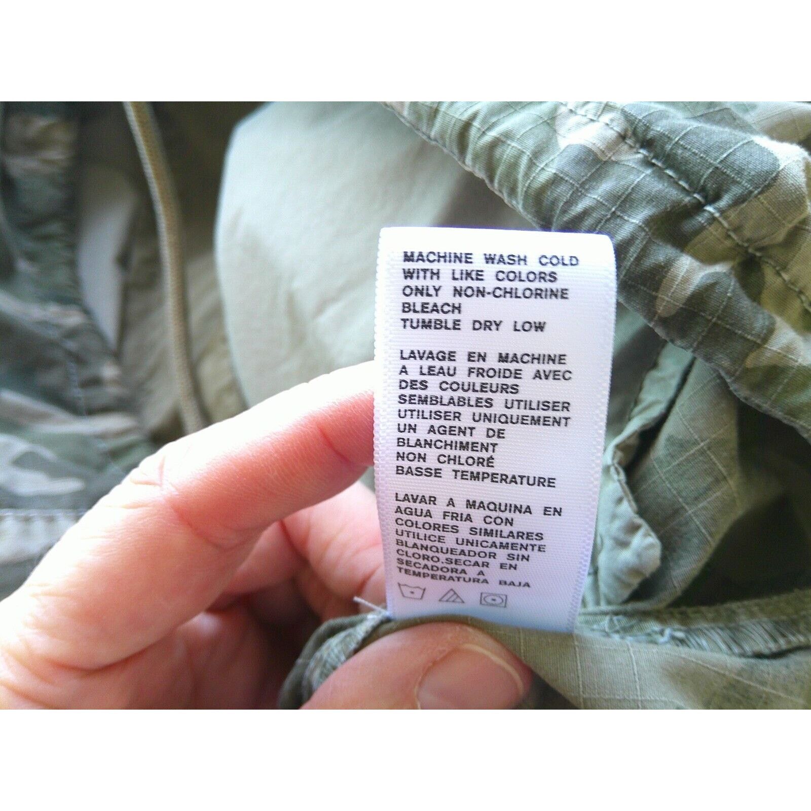 James Perse James Perse Army Green Camo Zip Long Sleeve Jacket 4 / XL Size XL / US 12-14 / IT 48-50 - 10 Thumbnail