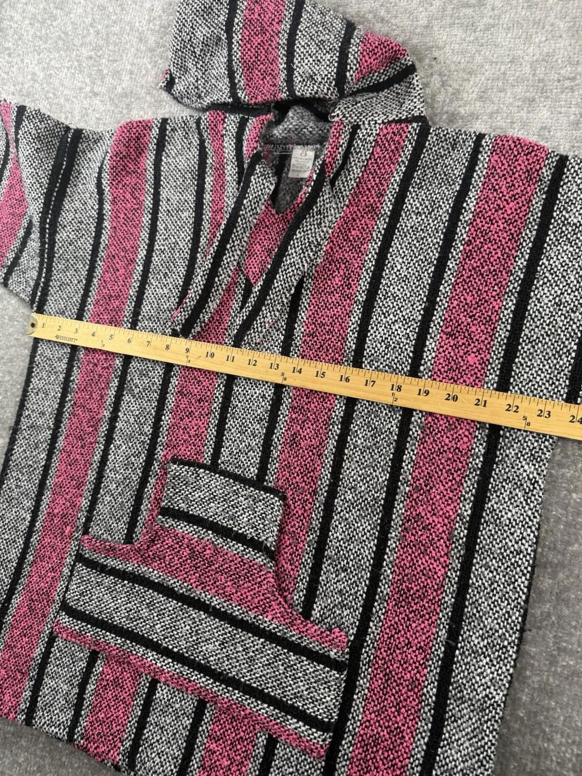 Other Mexican Baja Artesanias Mickey Poncho Pullover Size Large Size US L / EU 52-54 / 3 - 3 Thumbnail
